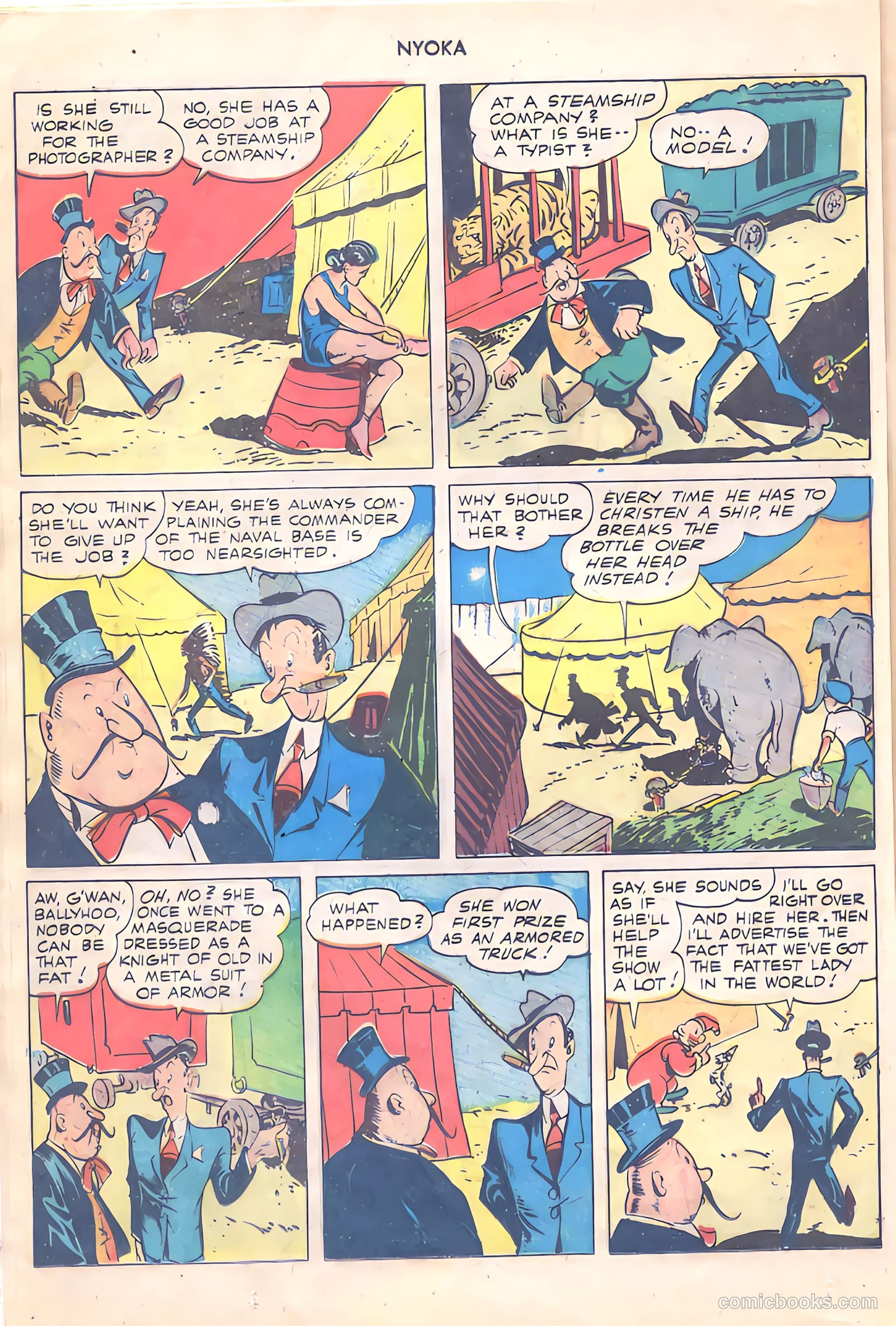 Nyoka the Jungle Girl #24 (1948) — page 12 of 36
