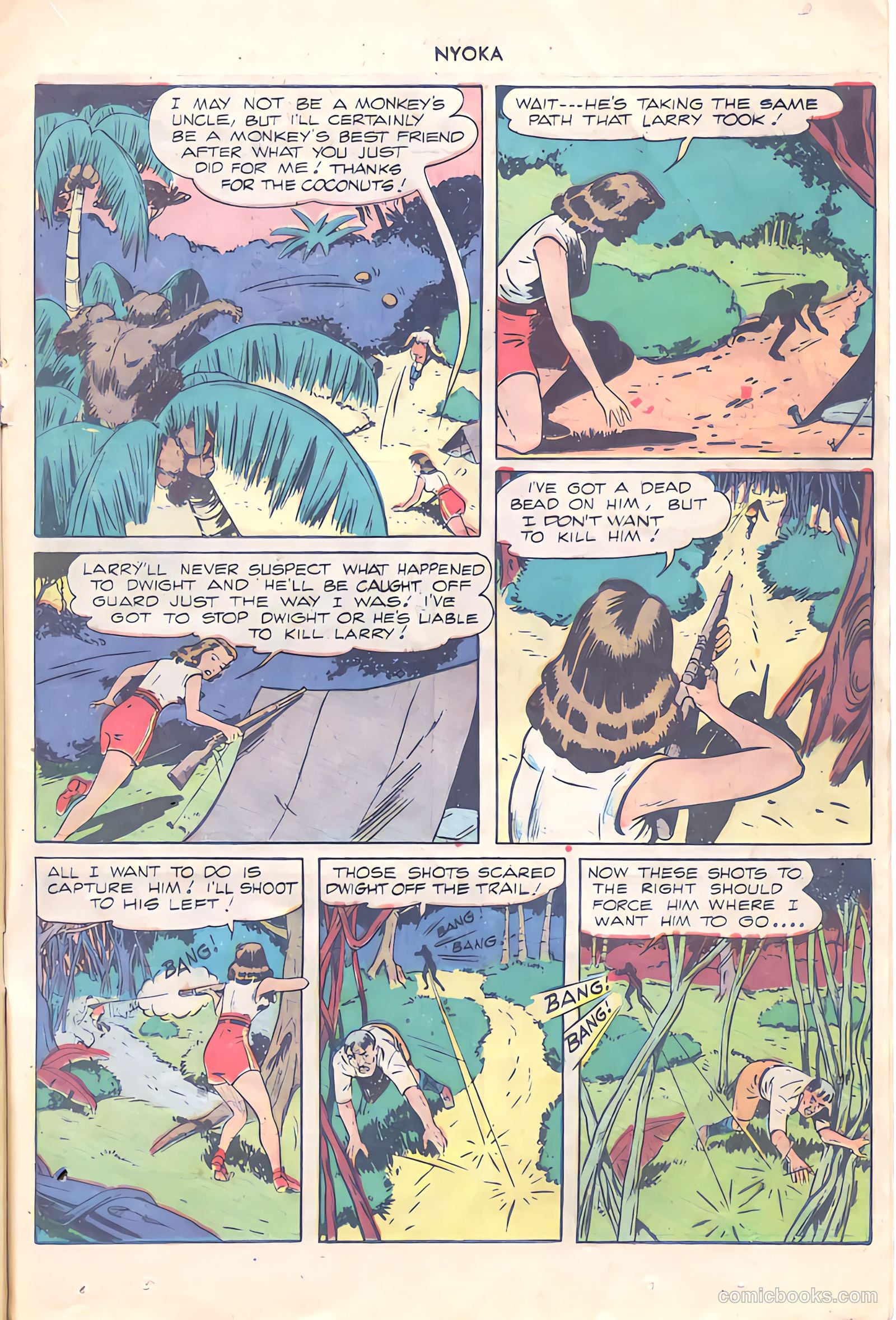Nyoka the Jungle Girl #24 (1948) — page 17 of 36