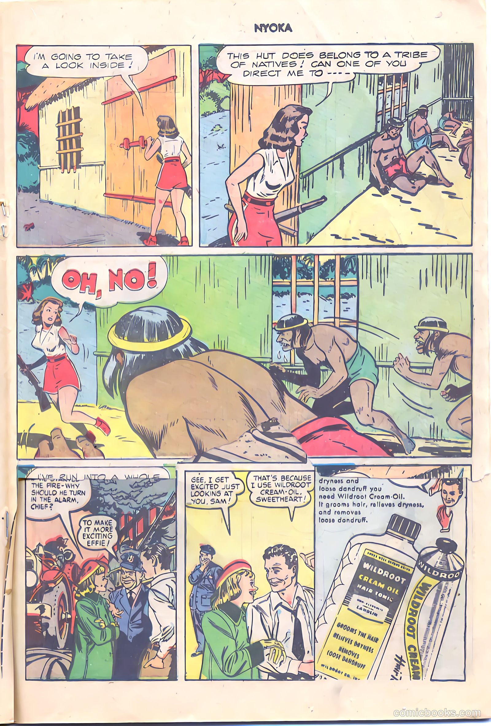 Nyoka the Jungle Girl #24 (1948) — page 19 of 36