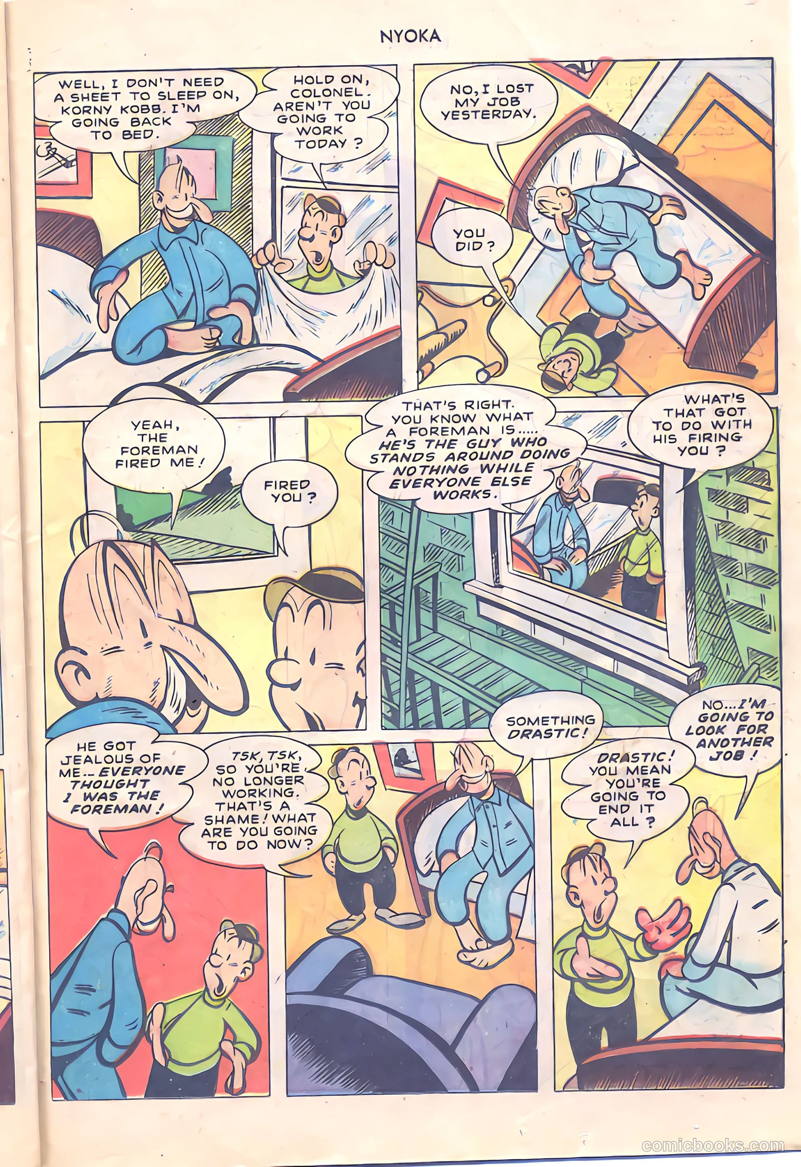 Nyoka the Jungle Girl #24 (1948) — page 25 of 36