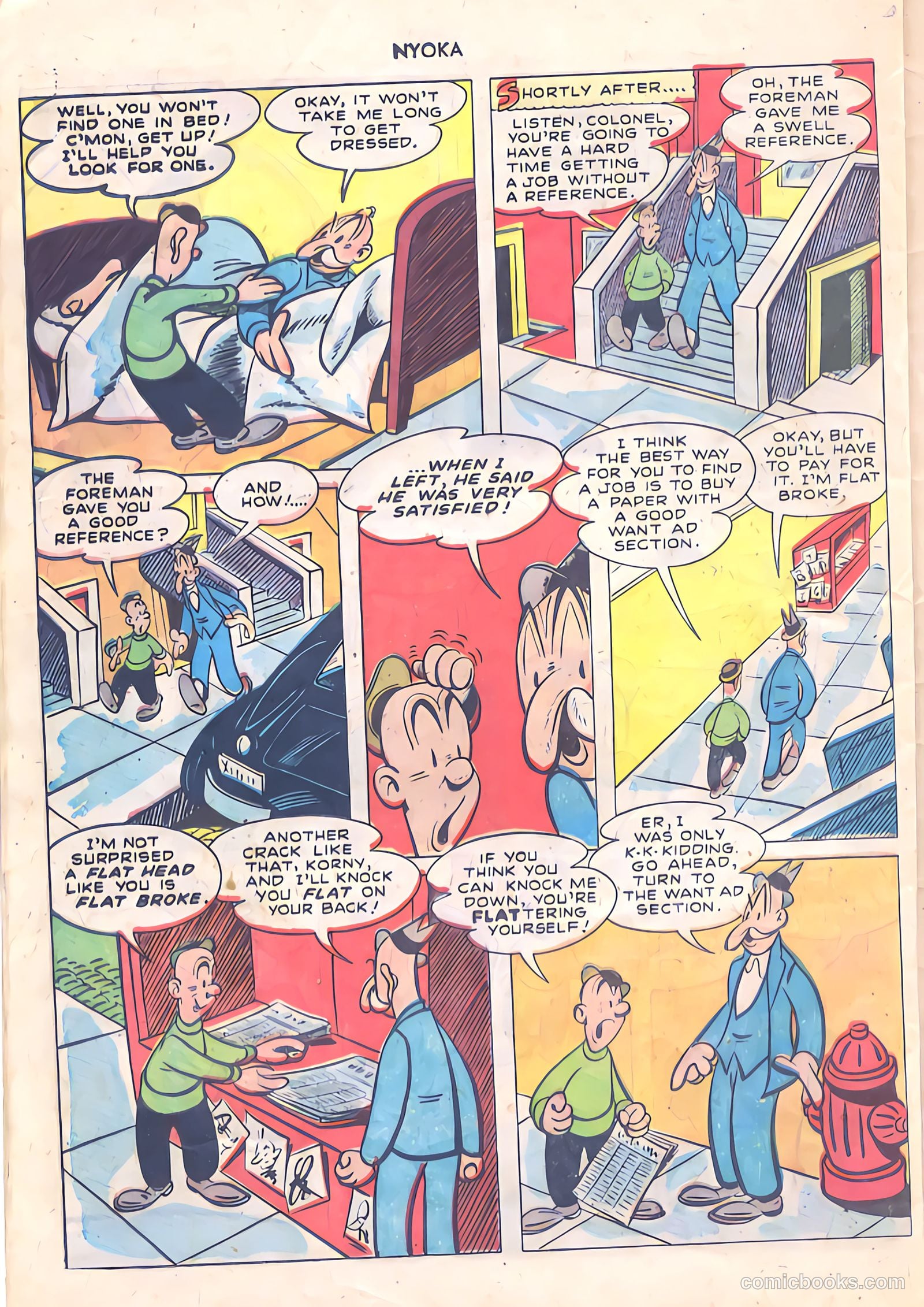 Nyoka the Jungle Girl #24 (1948) — page 26 of 36