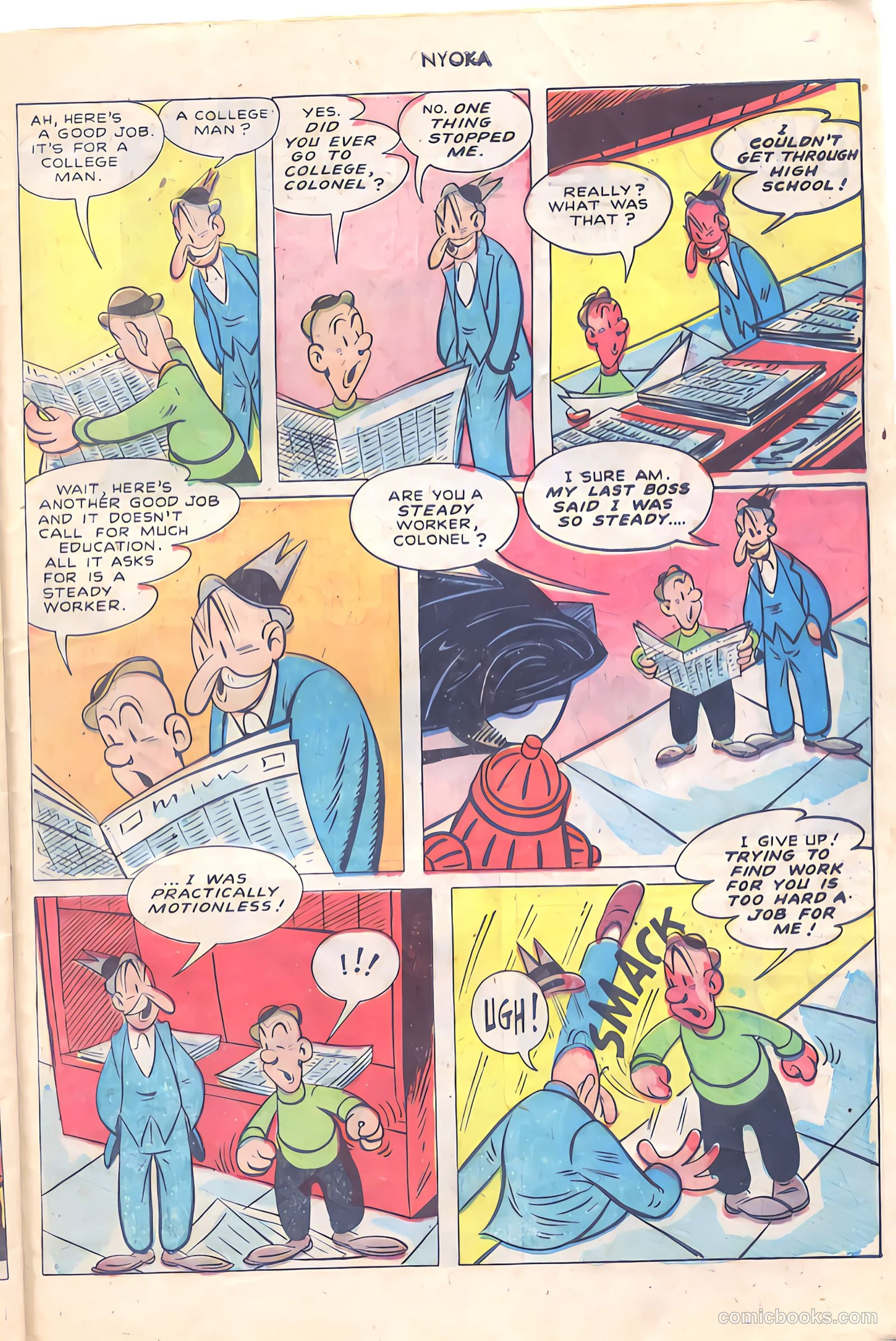 Nyoka the Jungle Girl #24 (1948) — page 27 of 36