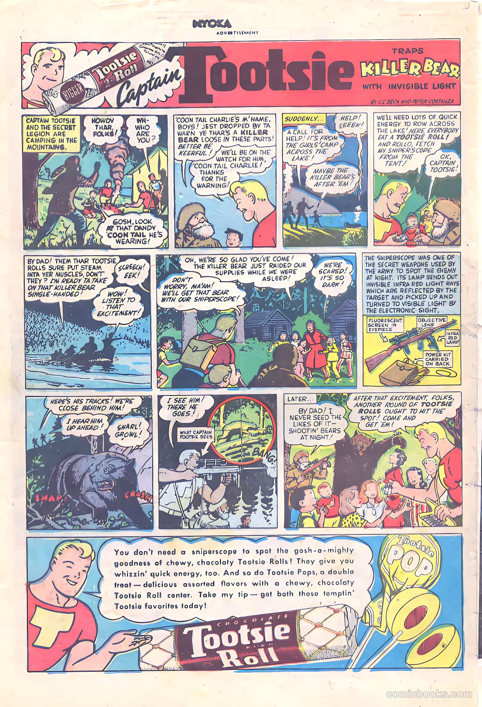 Nyoka the Jungle Girl #24 (1948) — page 34 of 36
