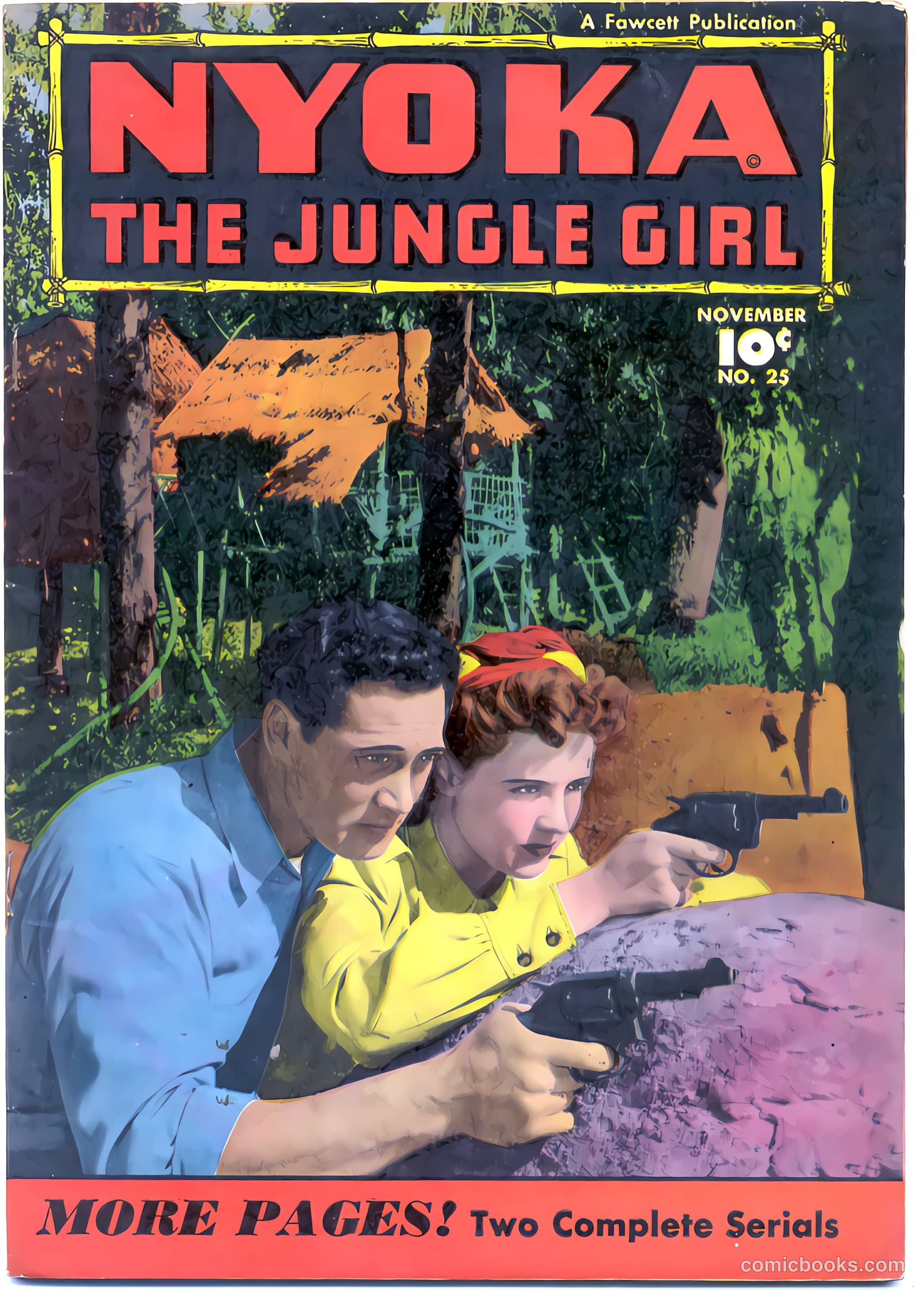 Nyoka the Jungle Girl #25