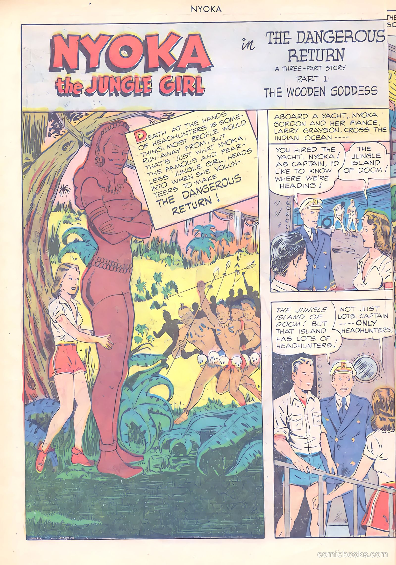 Nyoka the Jungle Girl #25 (1948) — page 4 of 52