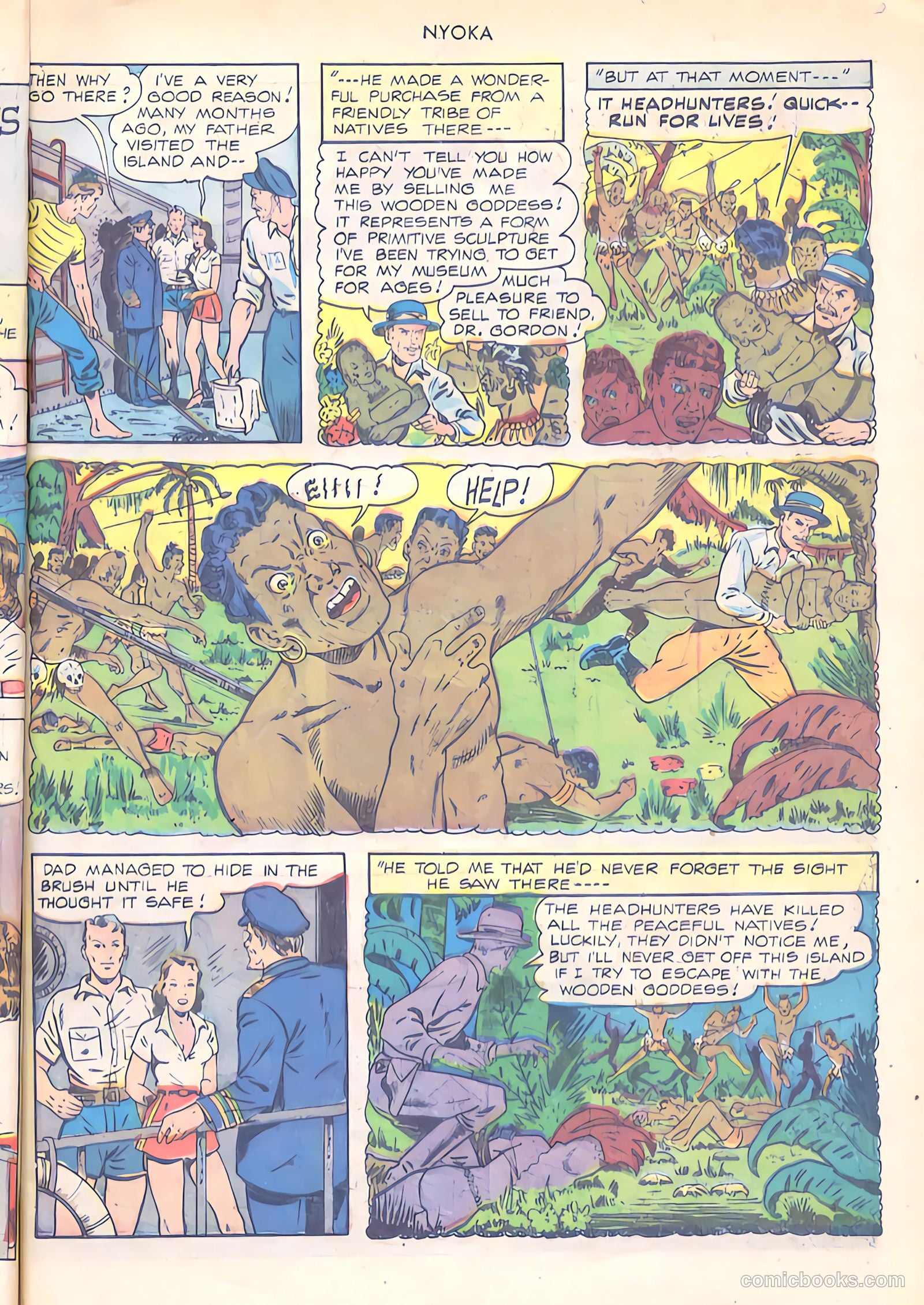 Nyoka the Jungle Girl #25 (1948) — page 5 of 52