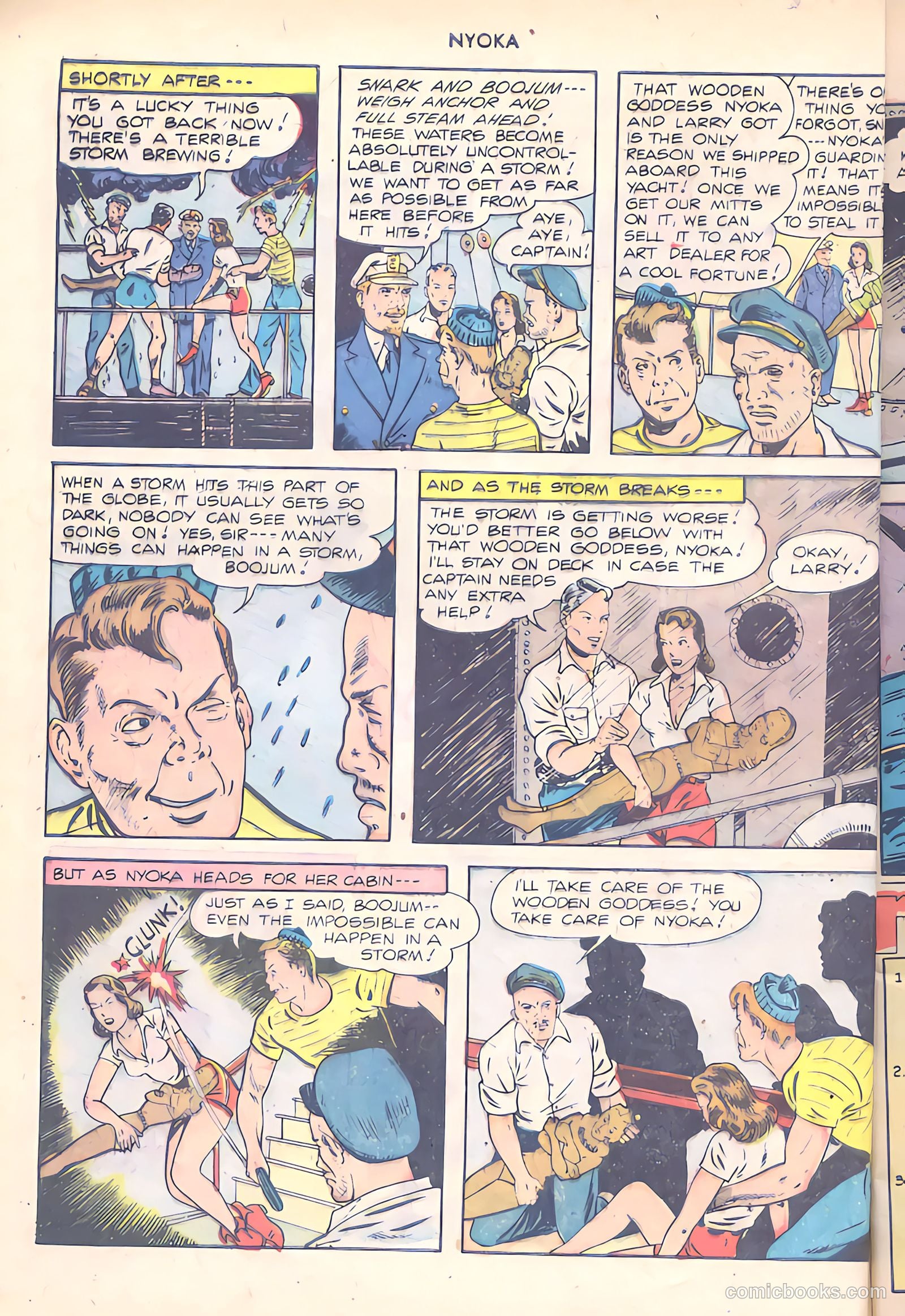 Nyoka the Jungle Girl #25 (1948) — page 8 of 52