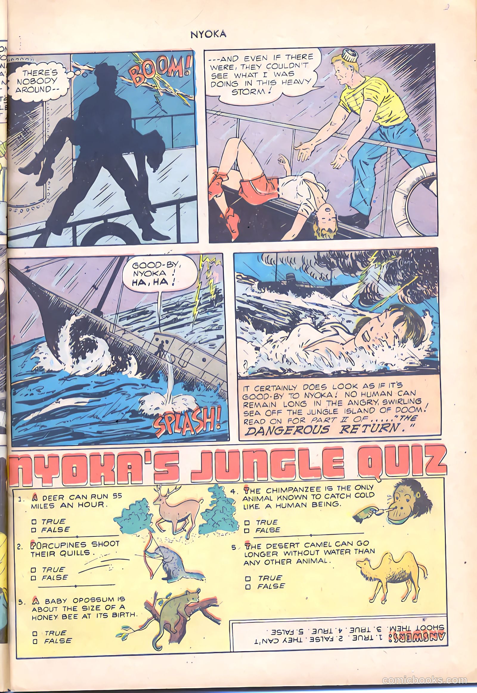 Nyoka the Jungle Girl #25 (1948) — page 9 of 52