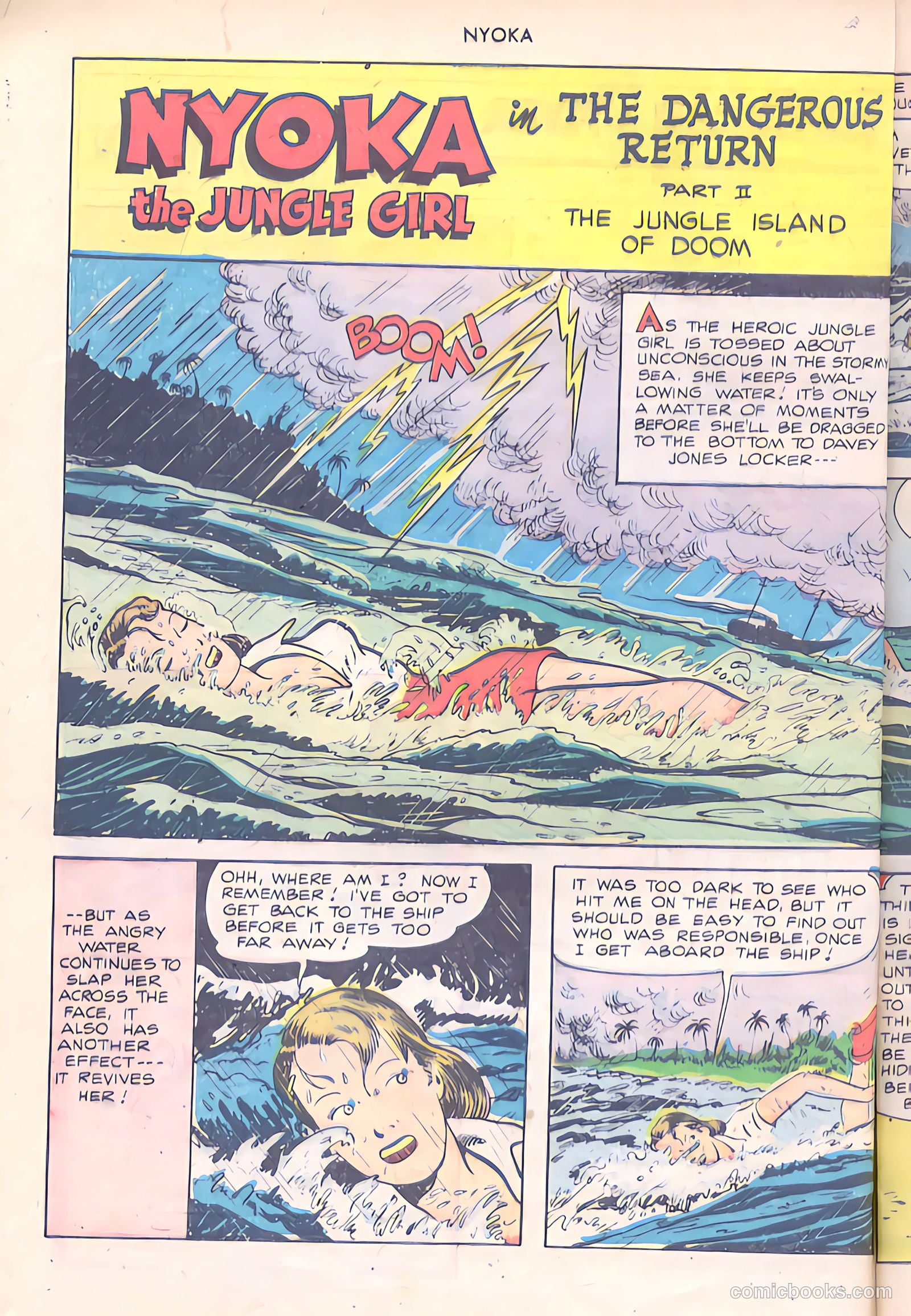 Nyoka the Jungle Girl #25 (1948) — page 14 of 52