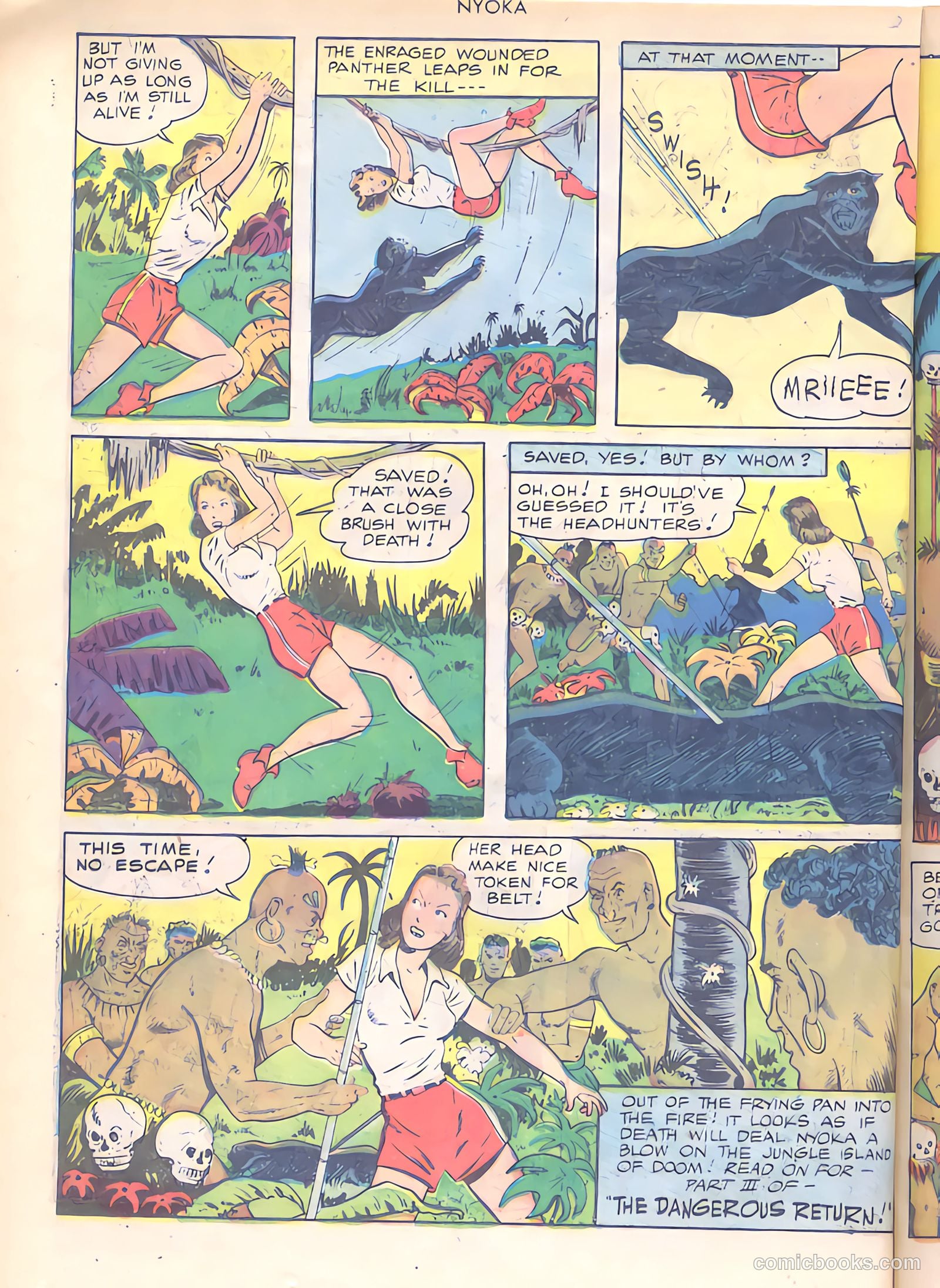 Nyoka the Jungle Girl #25 (1948) — page 18 of 52