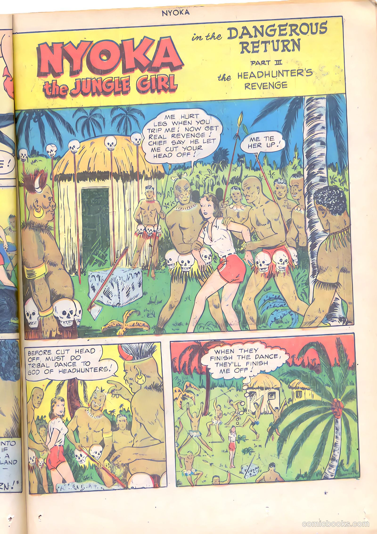 Nyoka the Jungle Girl #25 (1948) — page 19 of 52