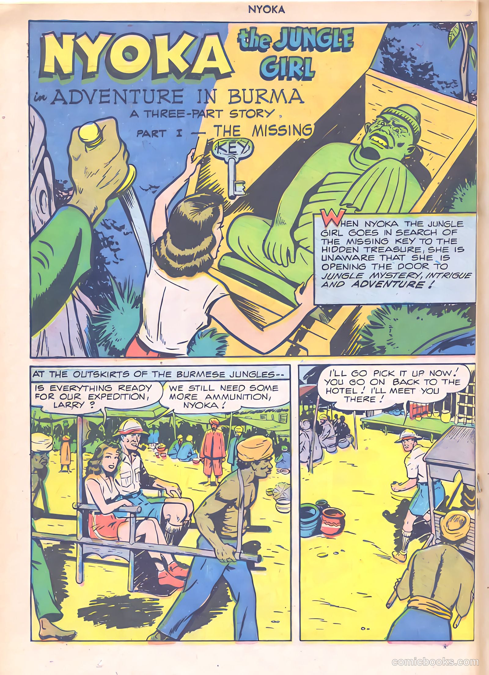 Nyoka the Jungle Girl #25 (1948) — page 26 of 52