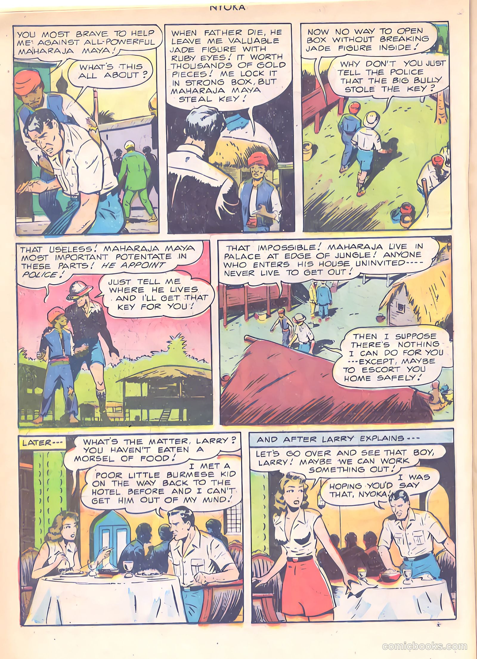 Nyoka the Jungle Girl #25 (1948) — page 28 of 52