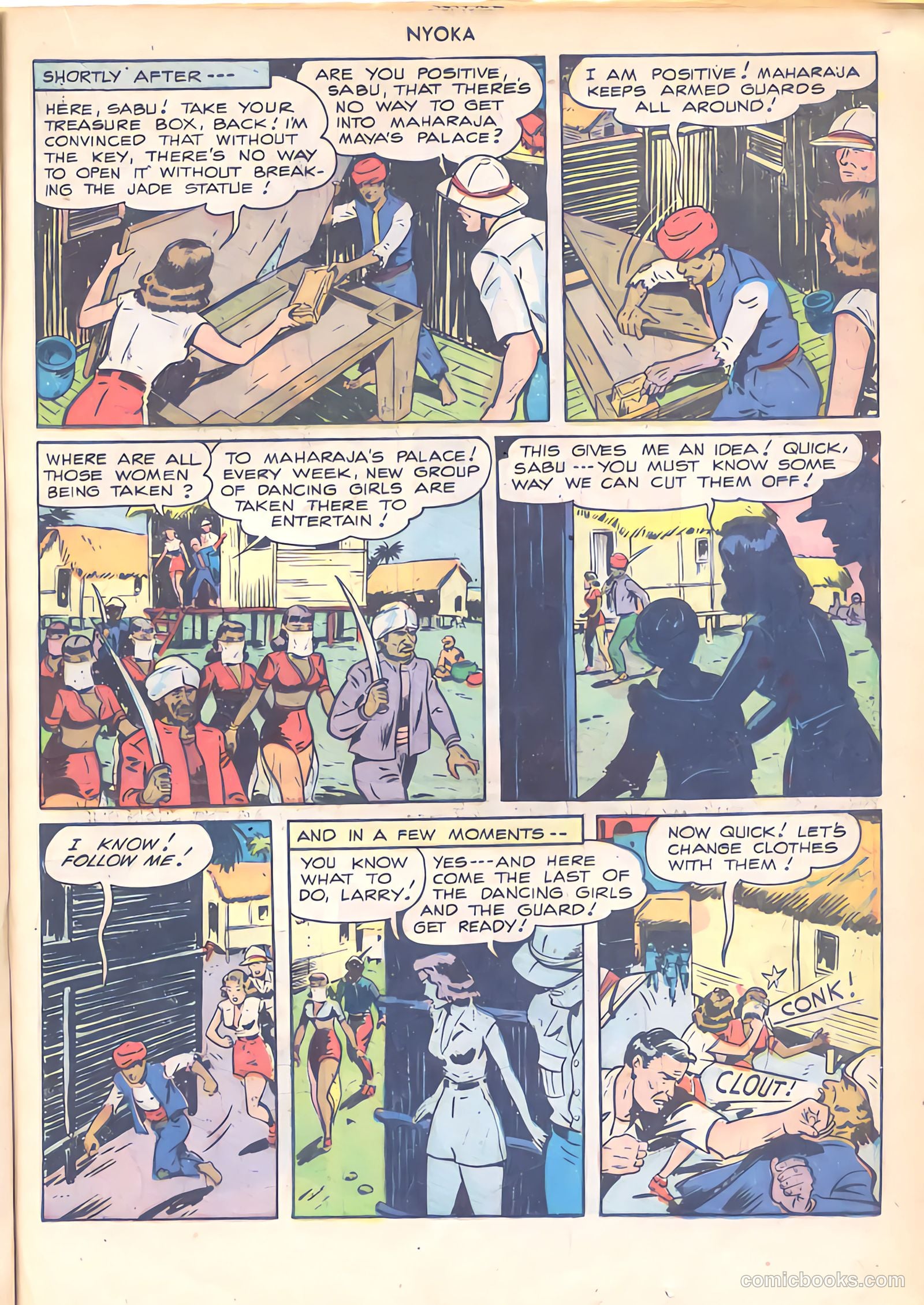 Nyoka the Jungle Girl #25 (1948) — page 29 of 52