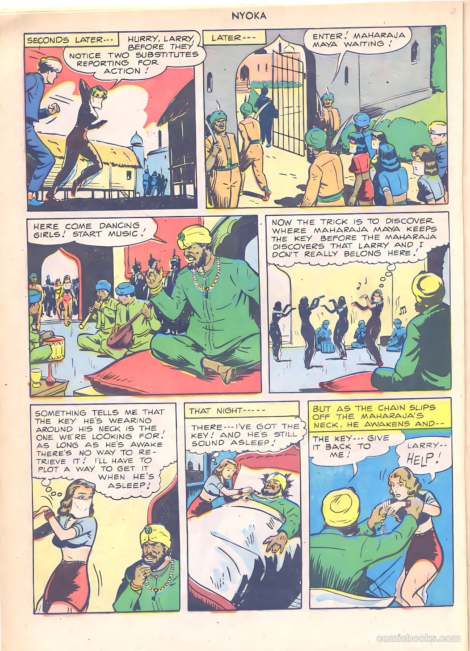 Nyoka the Jungle Girl #25 (1948) — page 30 of 52
