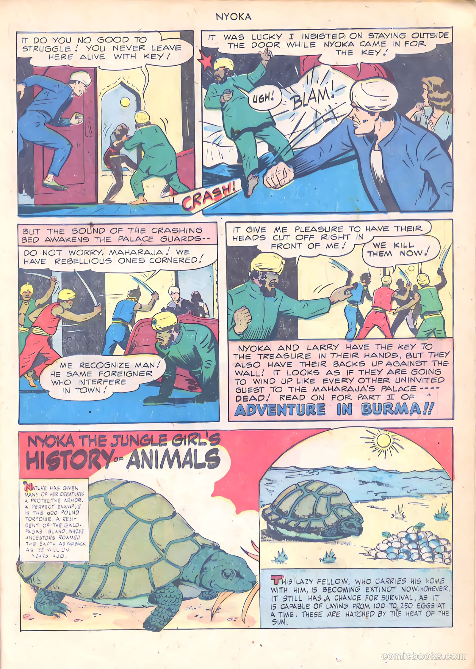 Nyoka the Jungle Girl #25 (1948) — page 31 of 52