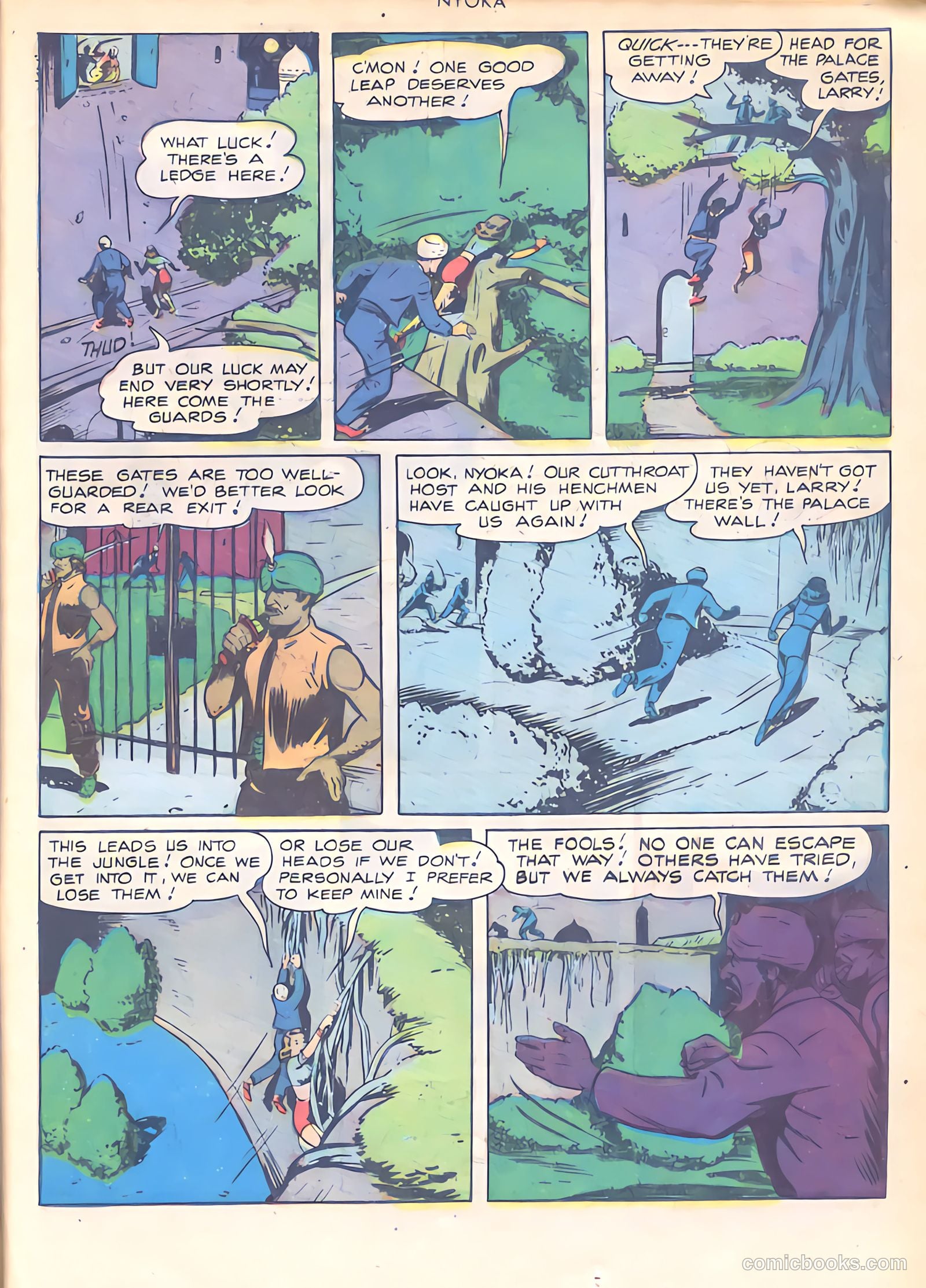 Nyoka the Jungle Girl #25 (1948) — page 35 of 52