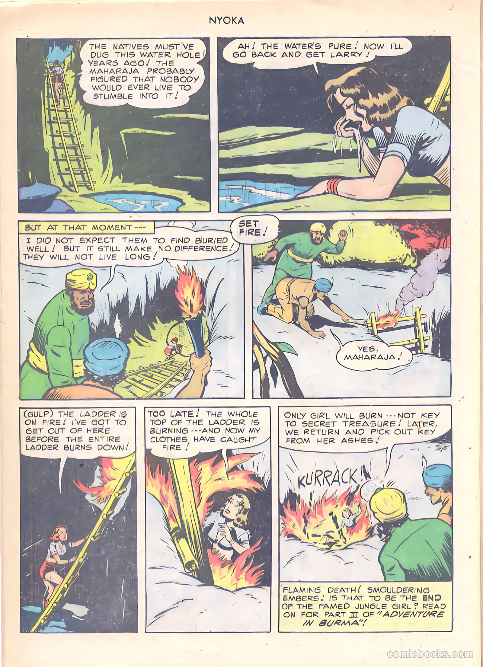 Nyoka the Jungle Girl #25 (1948) — page 38 of 52