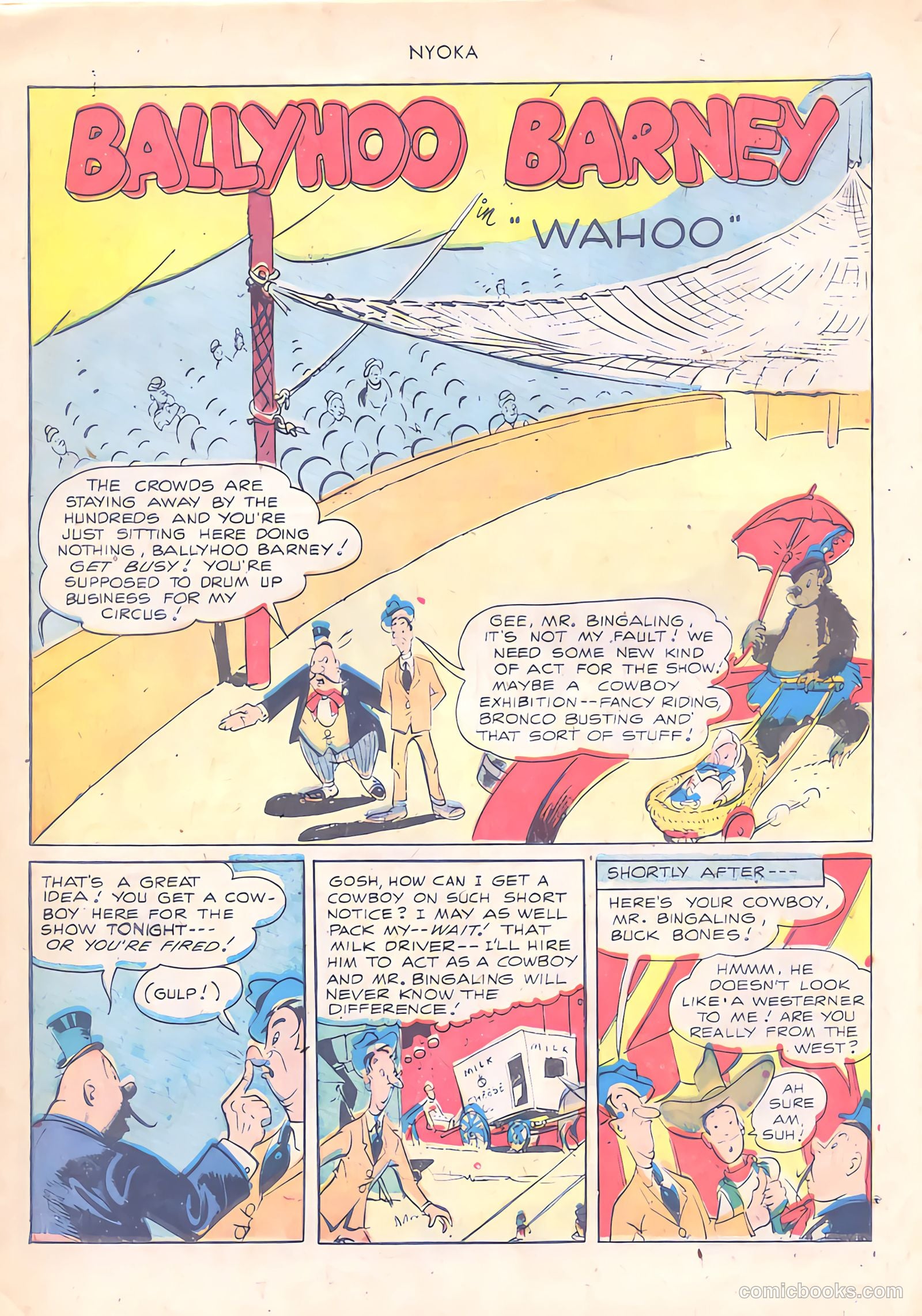 Nyoka the Jungle Girl #25 (1948) — page 40 of 52