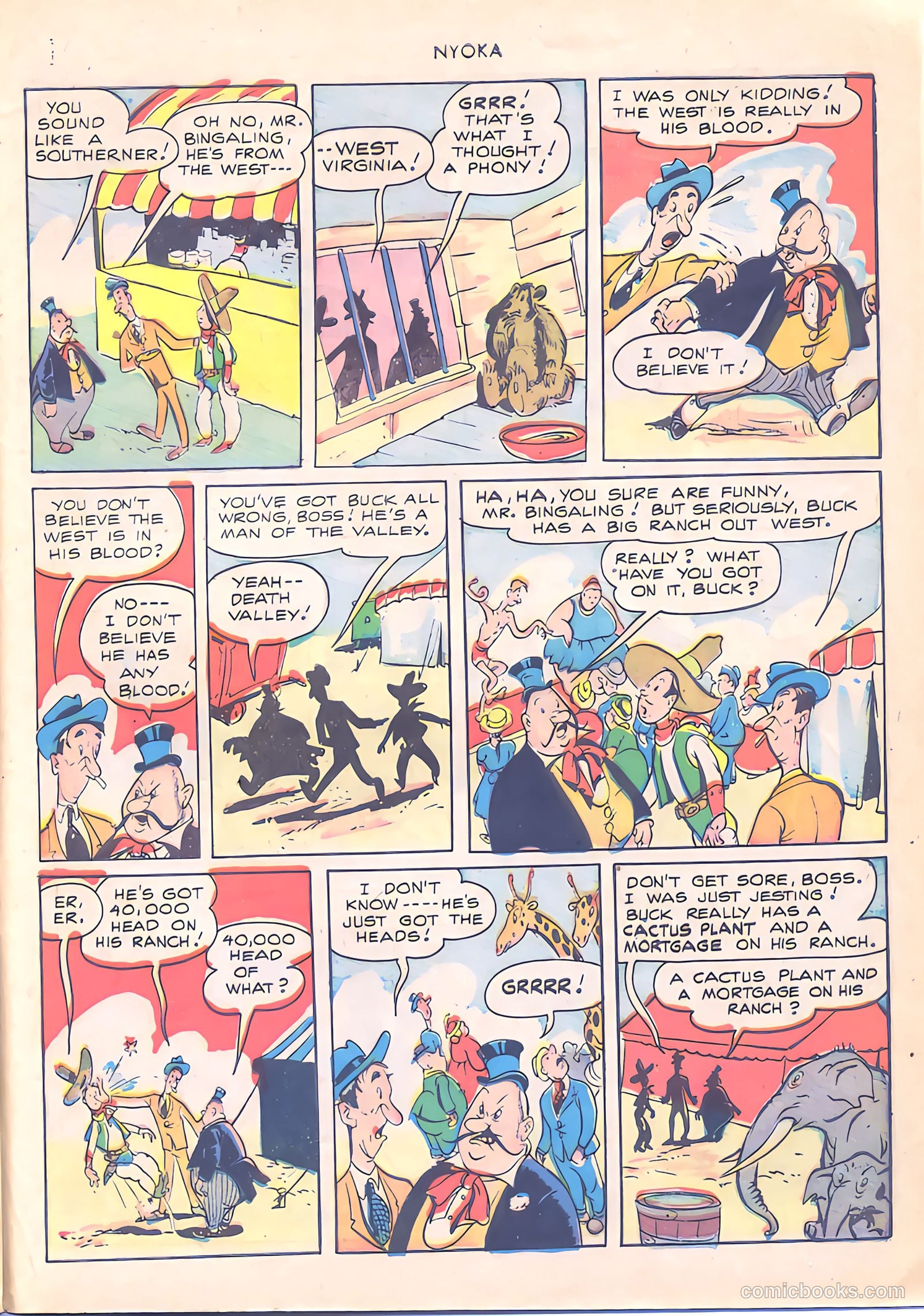 Nyoka the Jungle Girl #25 (1948) — page 41 of 52