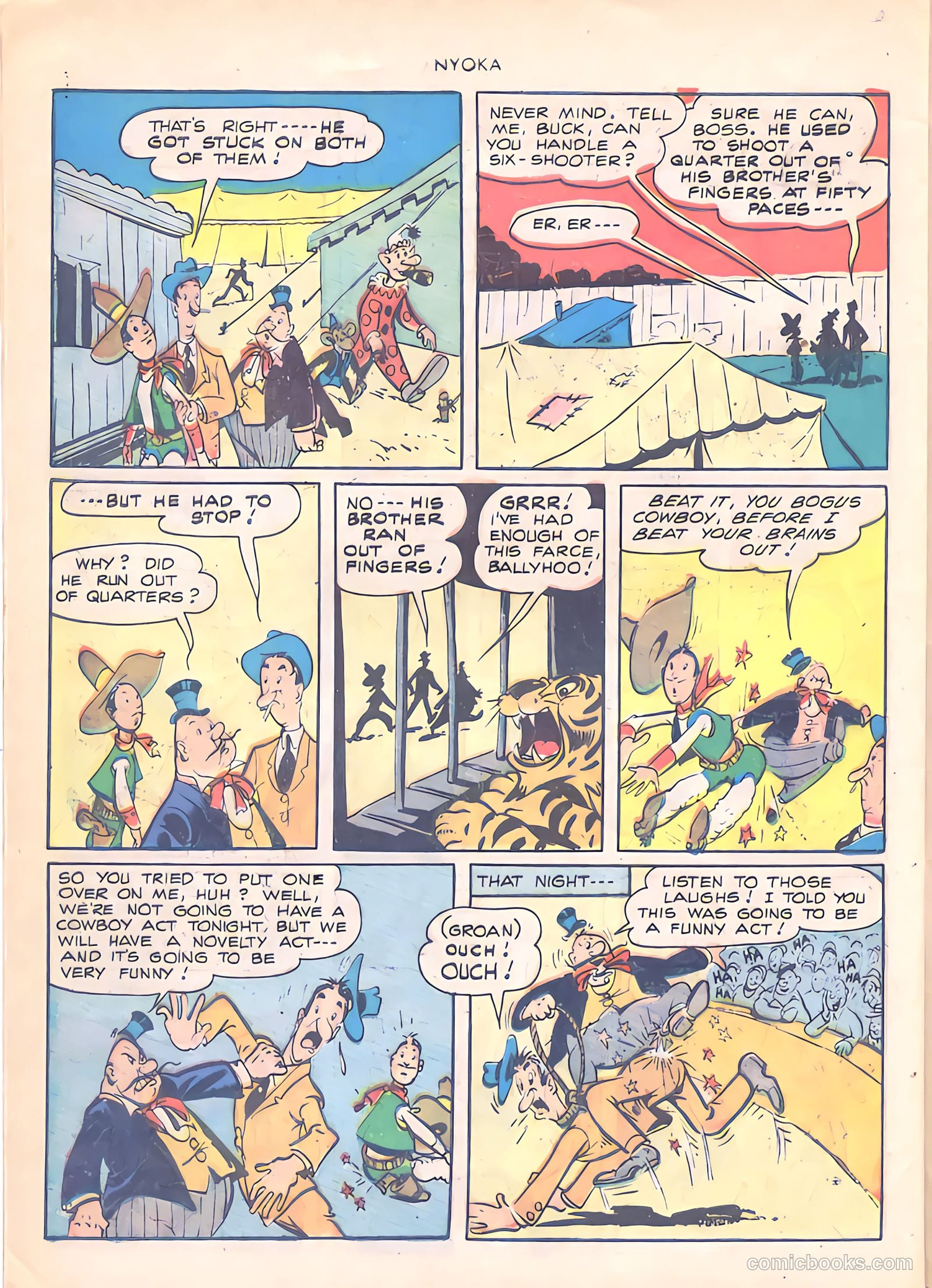 Nyoka the Jungle Girl #25 (1948) — page 42 of 52