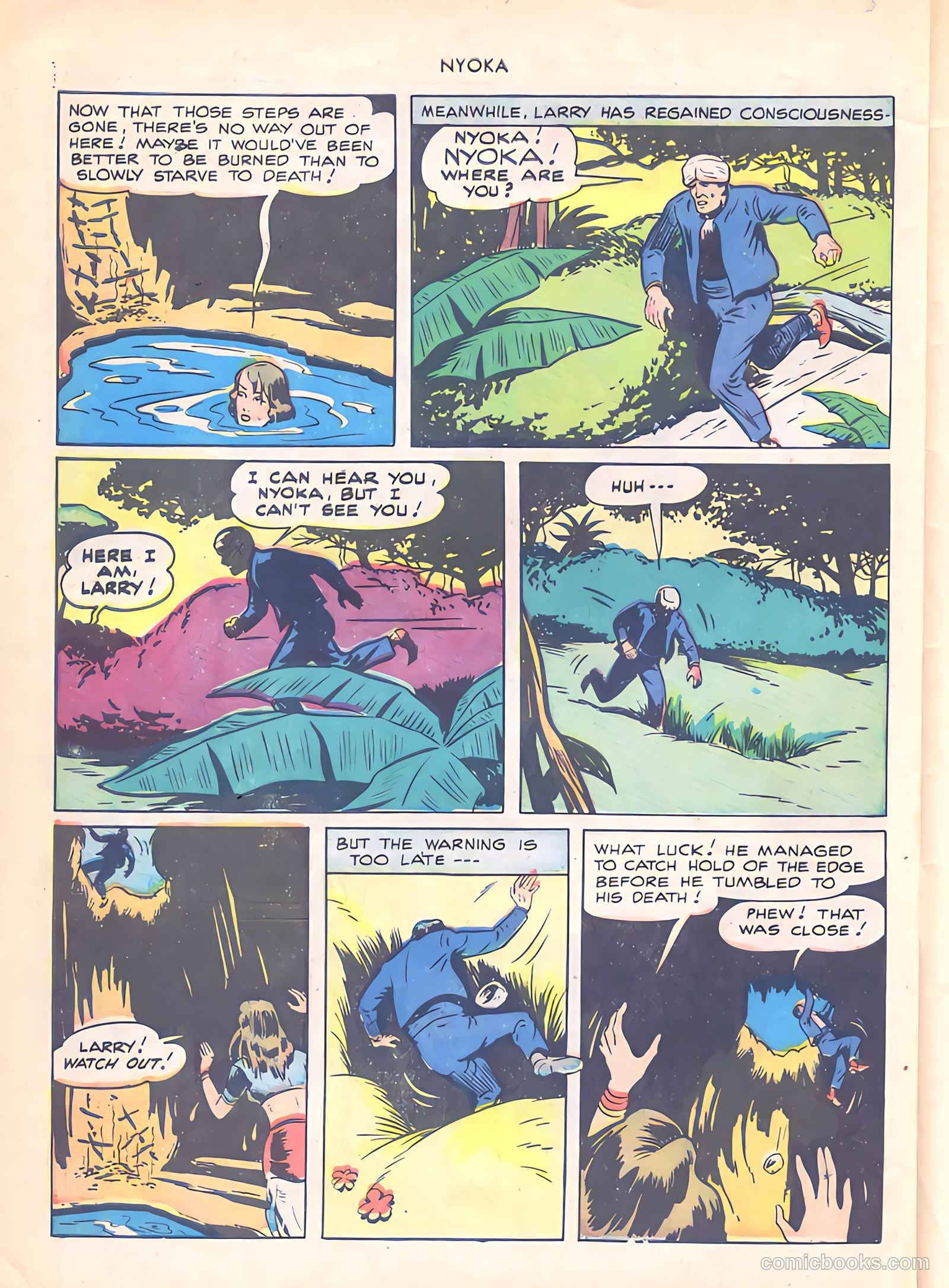 Nyoka the Jungle Girl #25 (1948) — page 44 of 52