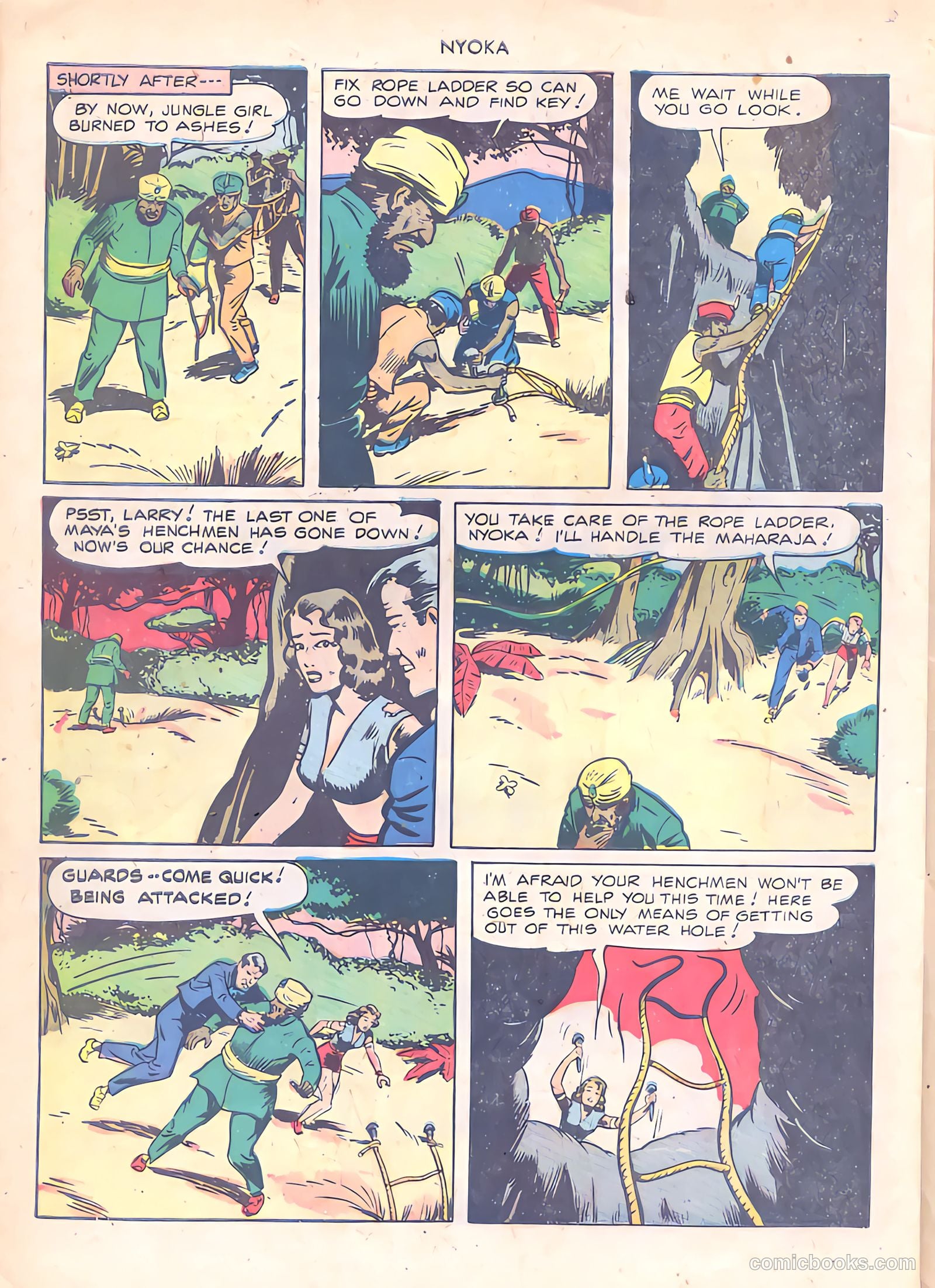 Nyoka the Jungle Girl #25 (1948) — page 46 of 52