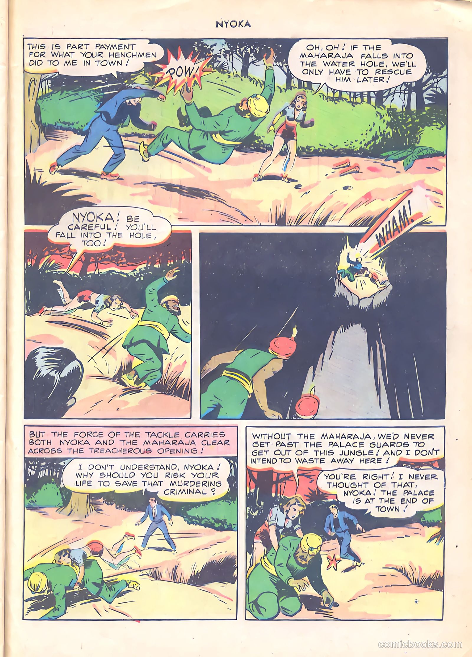 Nyoka the Jungle Girl #25 (1948) — page 47 of 52