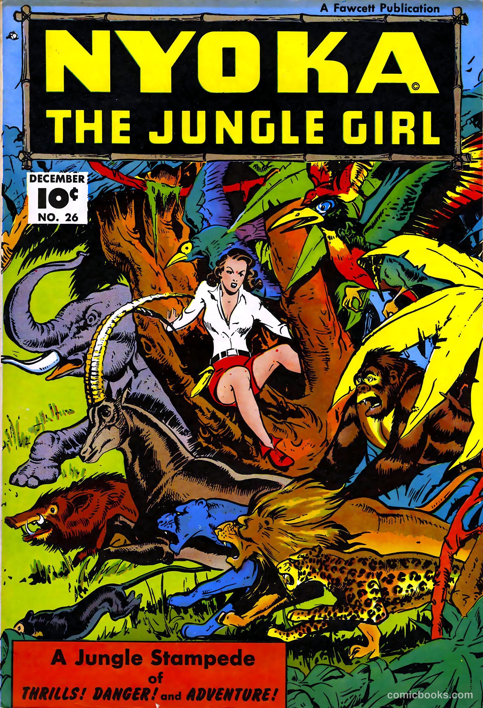 Nyoka the Jungle Girl #26
