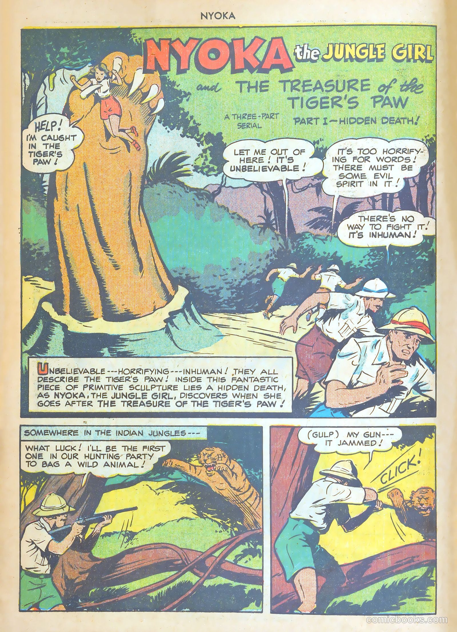 Nyoka the Jungle Girl #26 (1948) — page 4 of 52