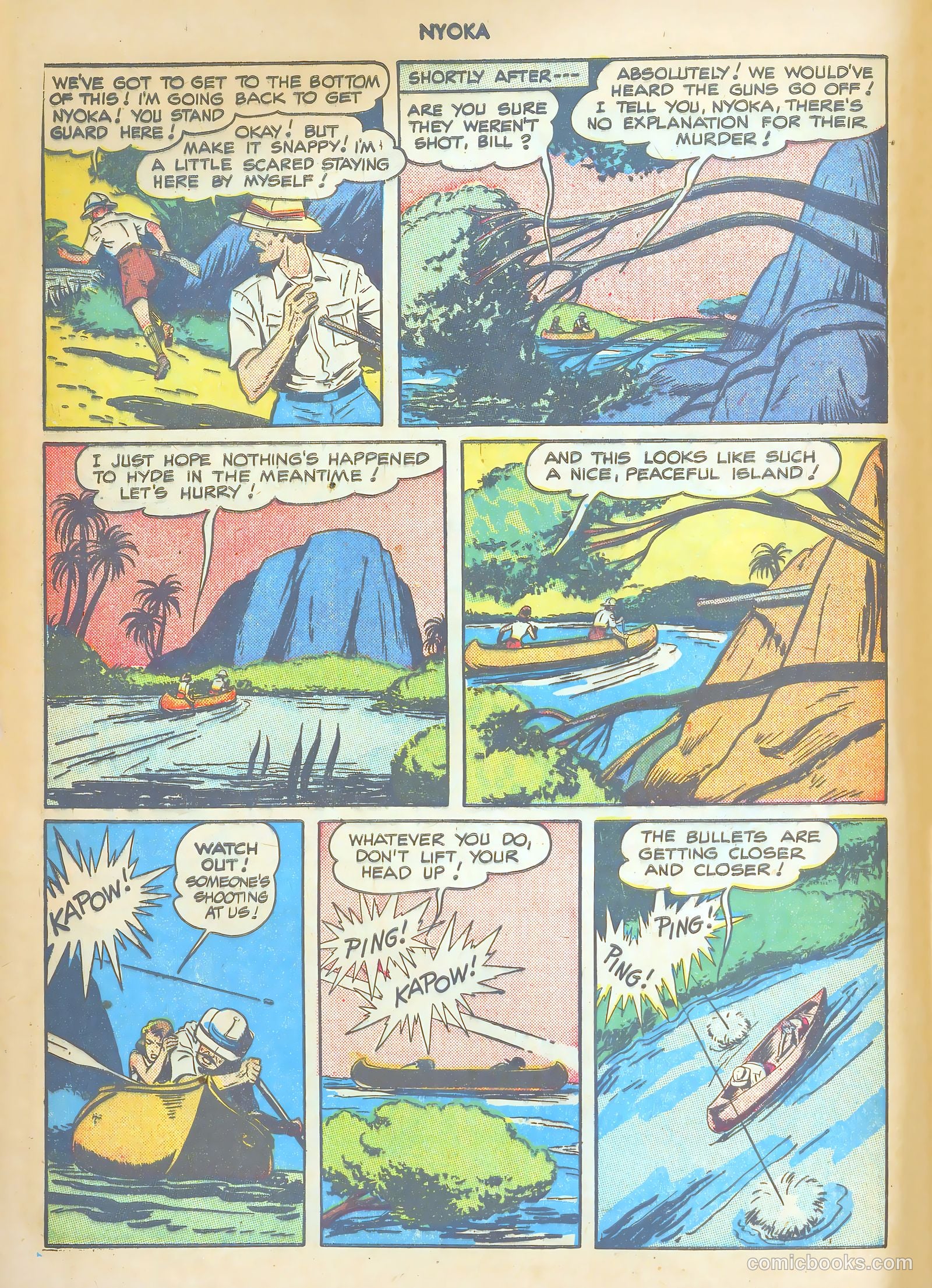 Nyoka the Jungle Girl #26 (1948) — page 8 of 52