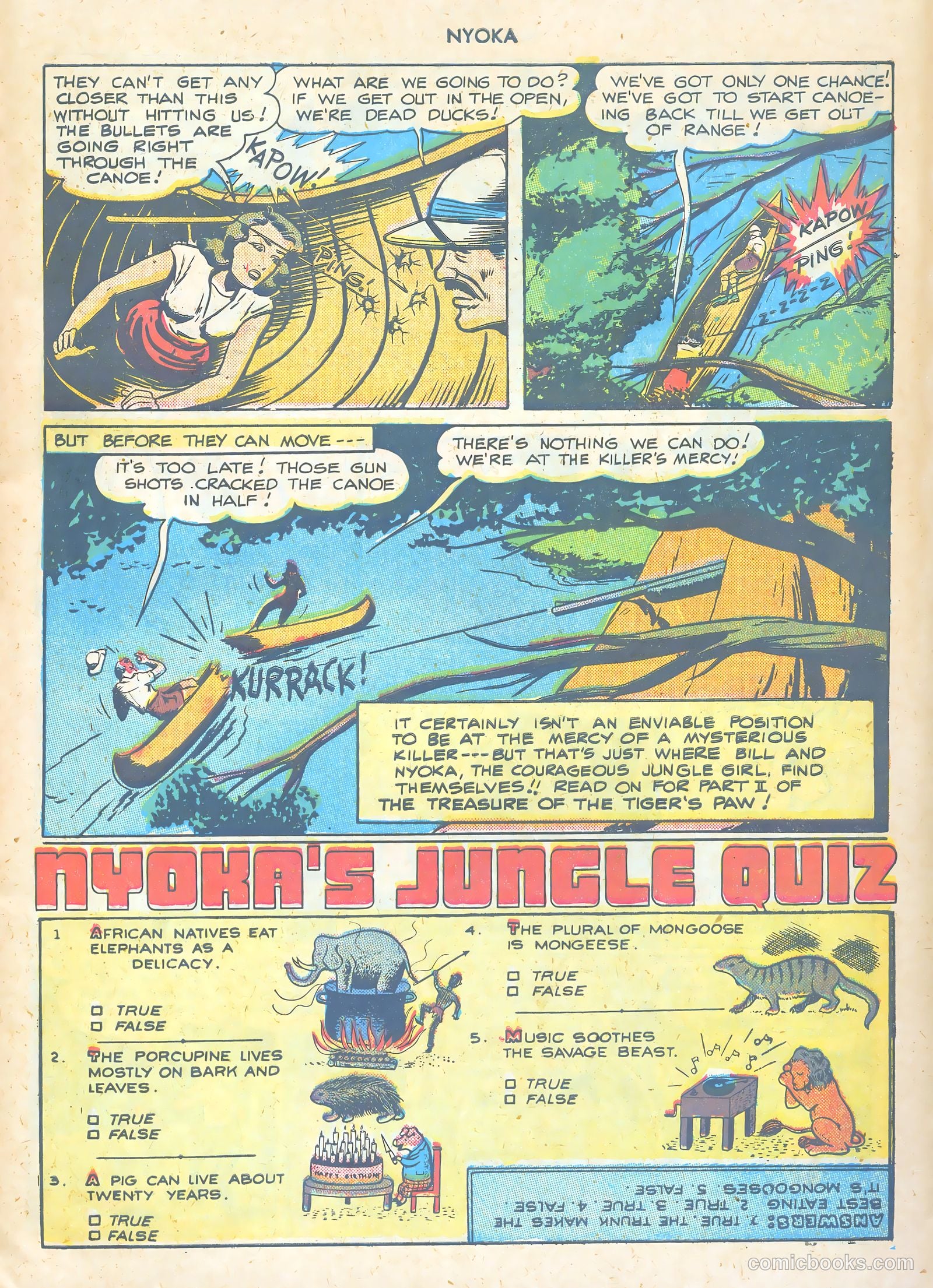 Nyoka the Jungle Girl #26 (1948) — page 9 of 52