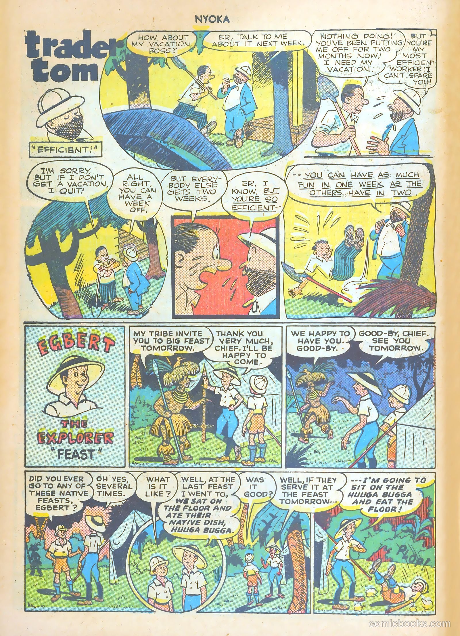 Nyoka the Jungle Girl #26 (1948) — page 10 of 52