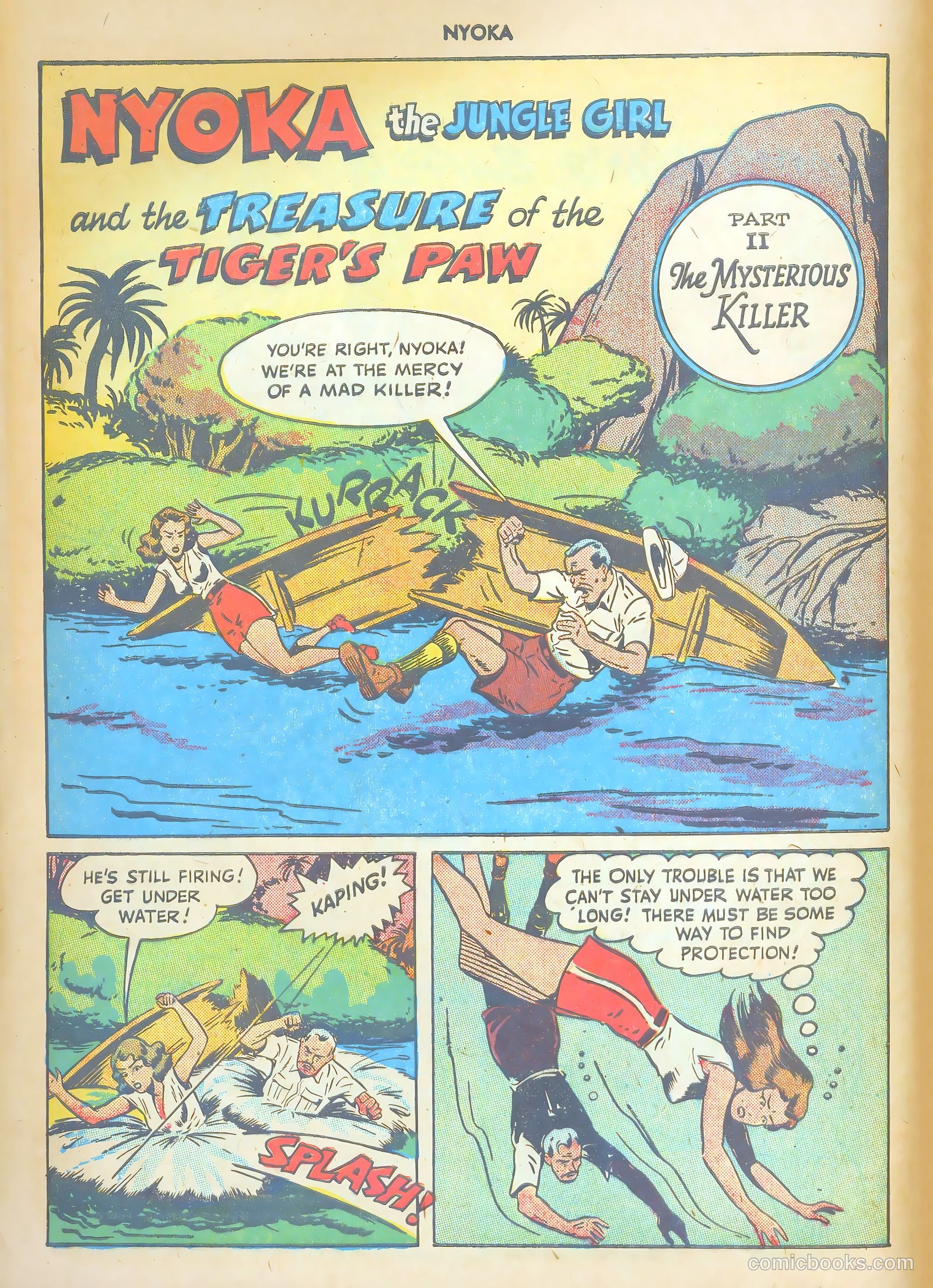 Nyoka the Jungle Girl #26 (1948) — page 14 of 52