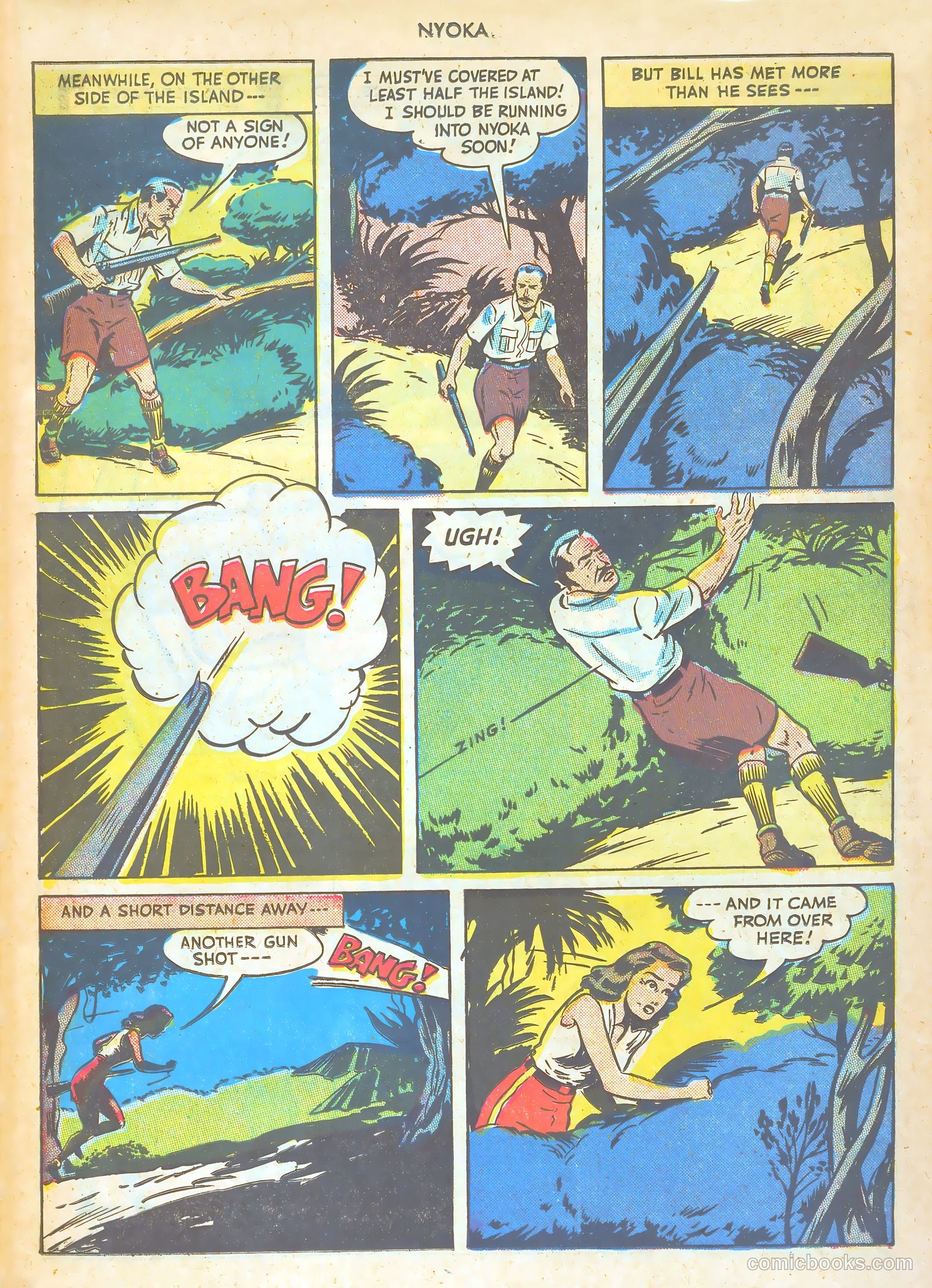 Nyoka the Jungle Girl #26 (1948) — page 17 of 52