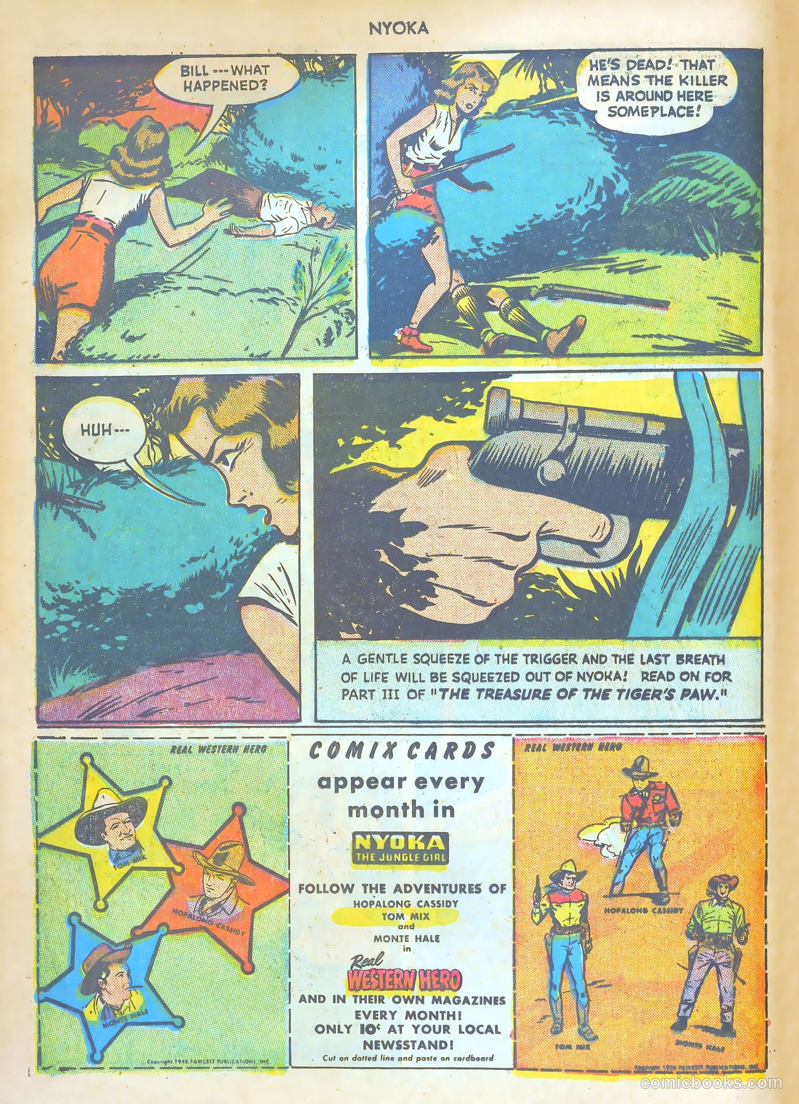 Nyoka the Jungle Girl #26 (1948) — page 18 of 52