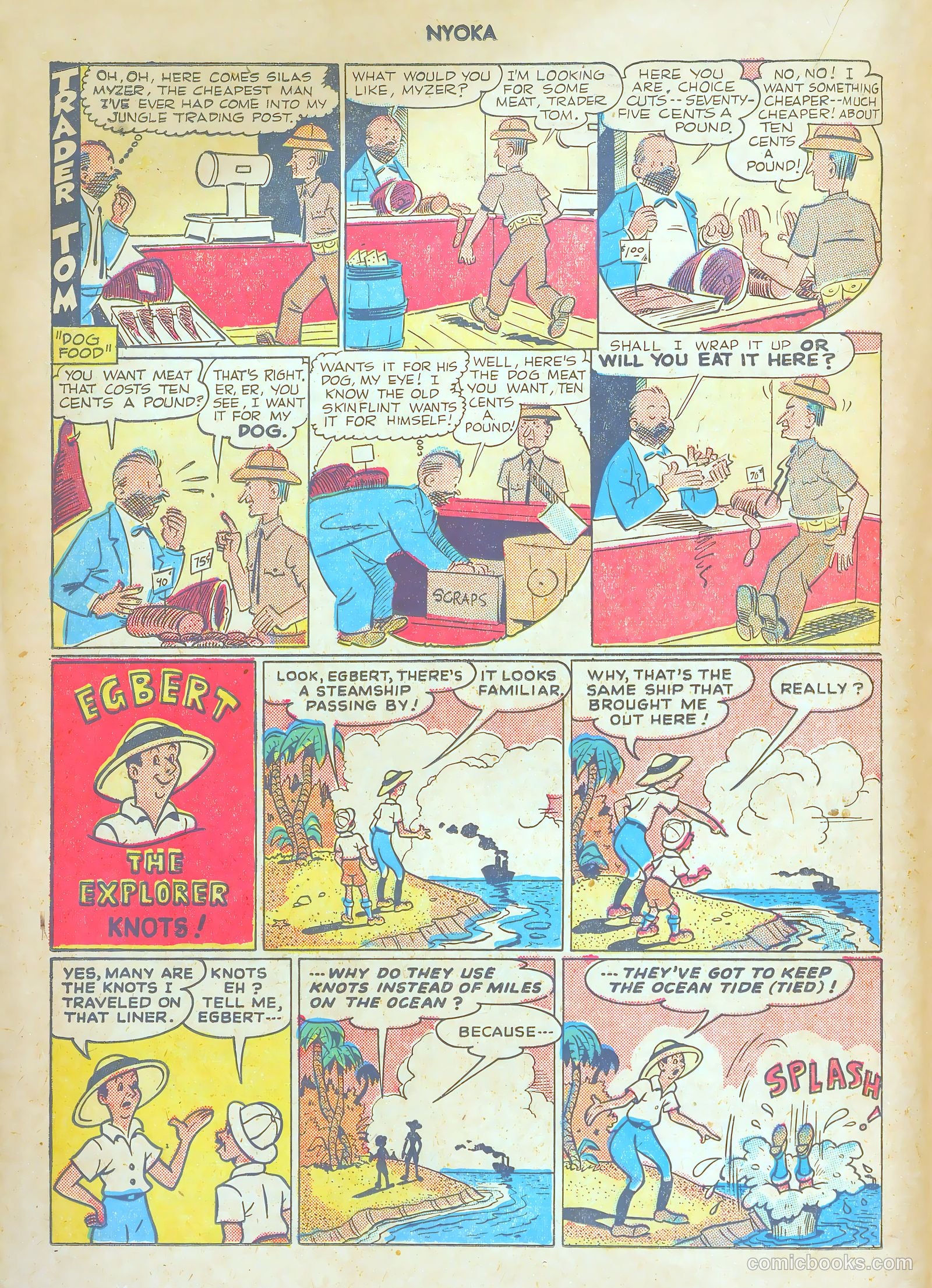 Nyoka the Jungle Girl #26 (1948) — page 22 of 52