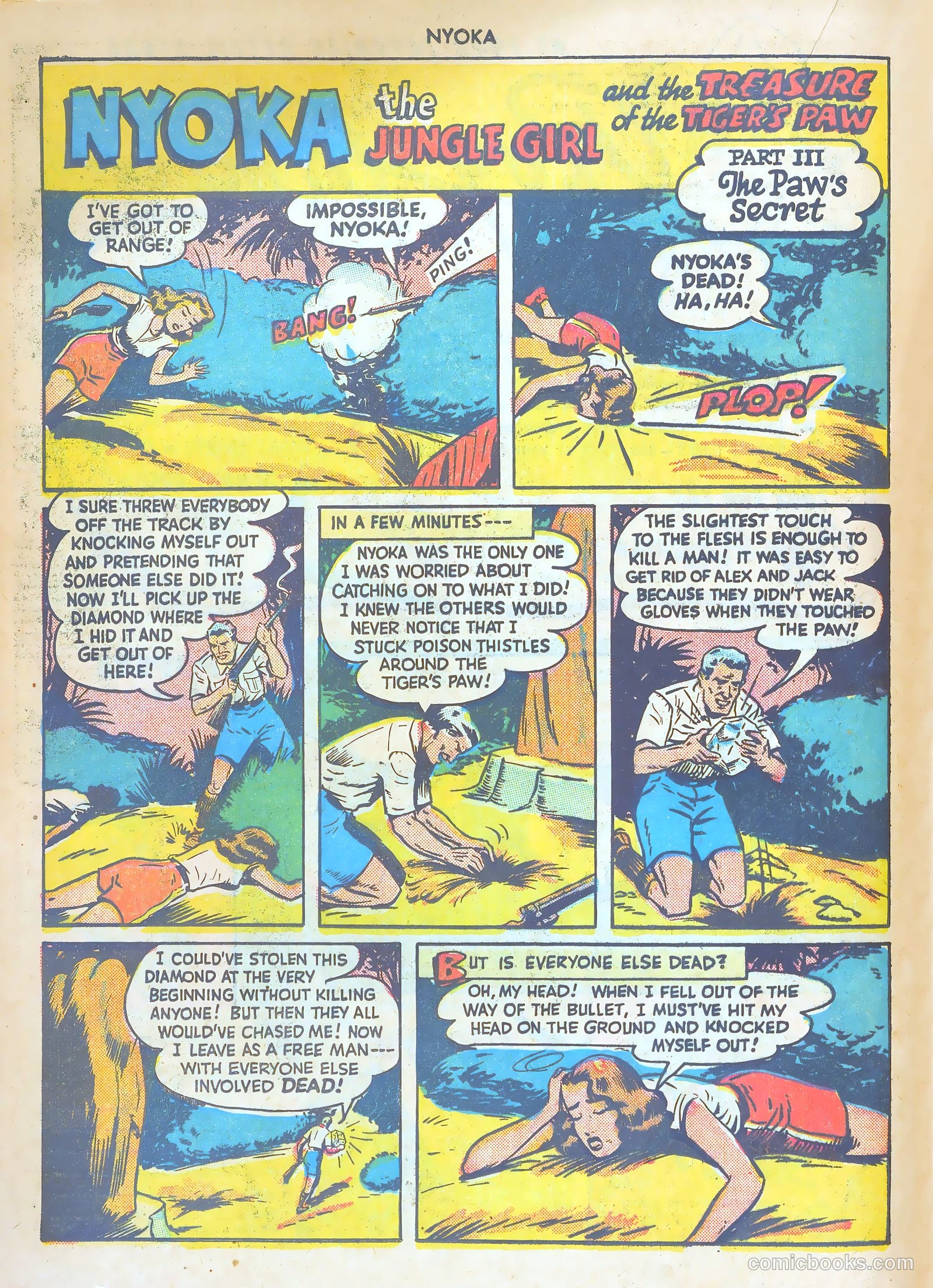 Nyoka the Jungle Girl #26 (1948) — page 24 of 52