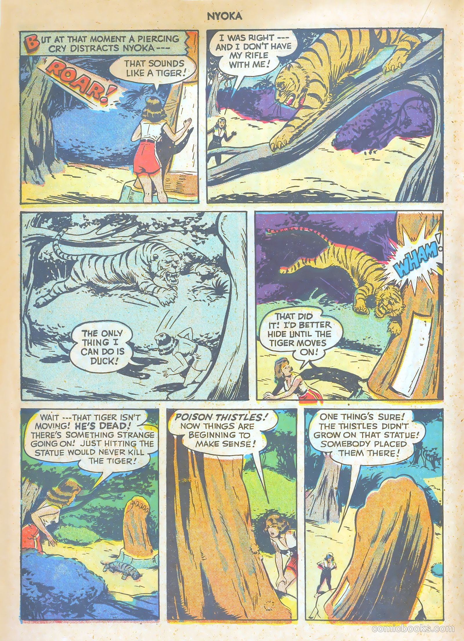 Nyoka the Jungle Girl #26 (1948) — page 26 of 52