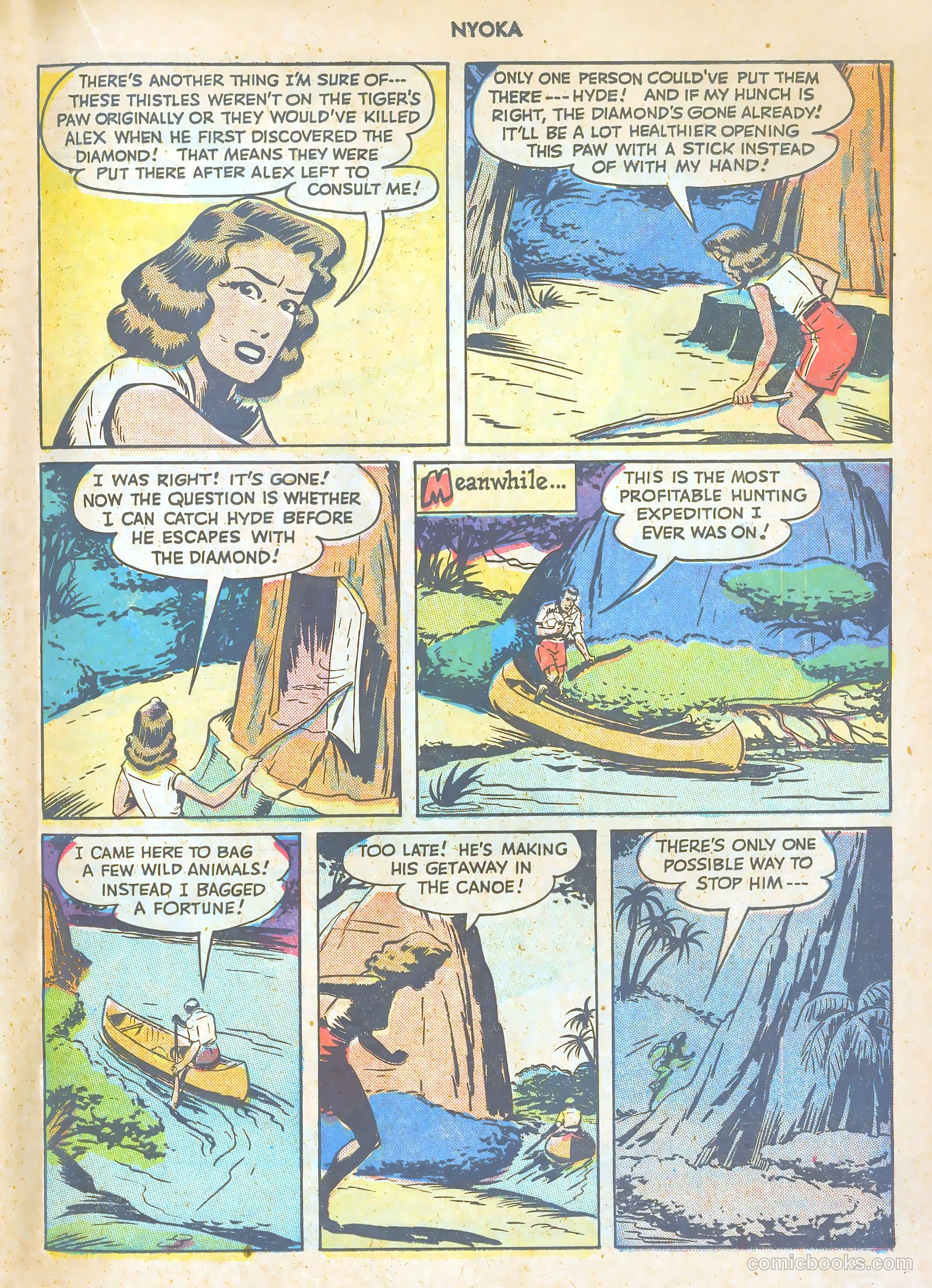 Nyoka the Jungle Girl #26 (1948) — page 27 of 52