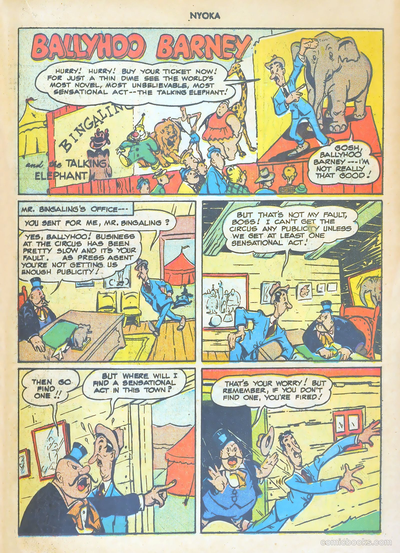 Nyoka the Jungle Girl #26 (1948) — page 29 of 52