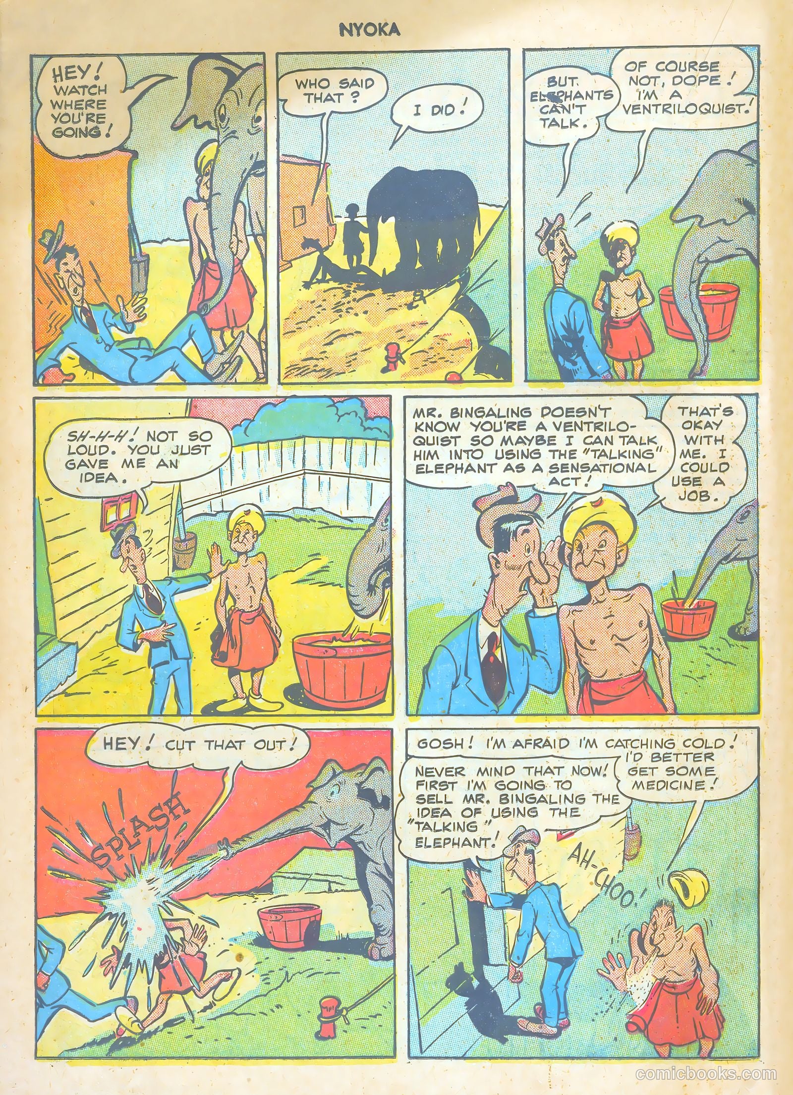 Nyoka the Jungle Girl #26 (1948) — page 30 of 52
