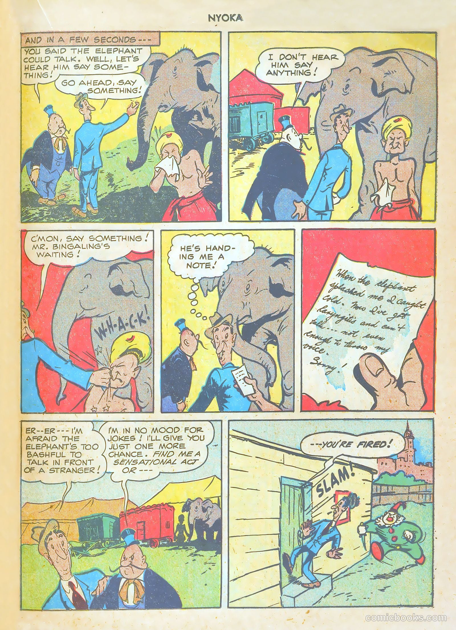 Nyoka the Jungle Girl #26 (1948) — page 31 of 52