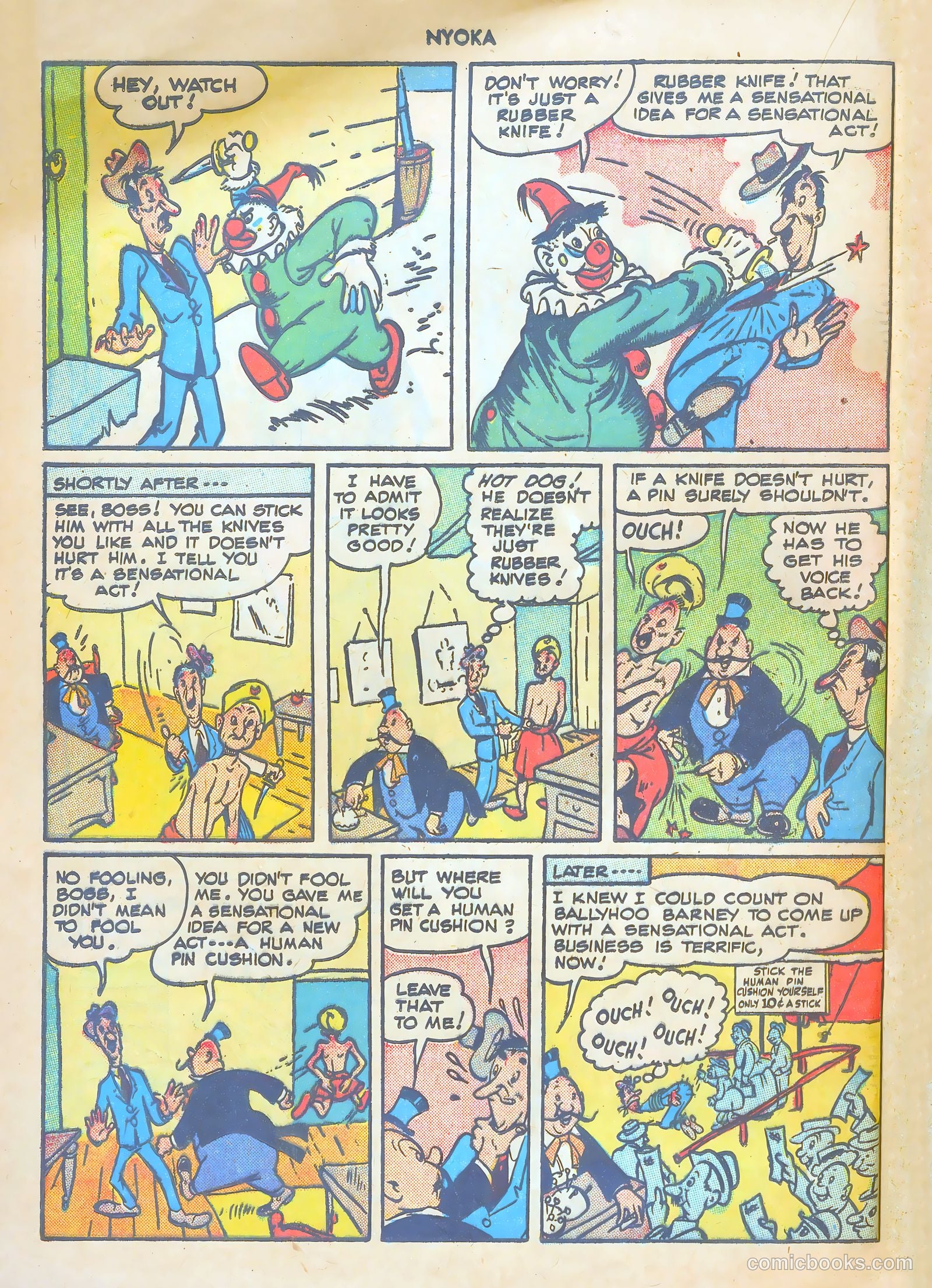 Nyoka the Jungle Girl #26 (1948) — page 32 of 52