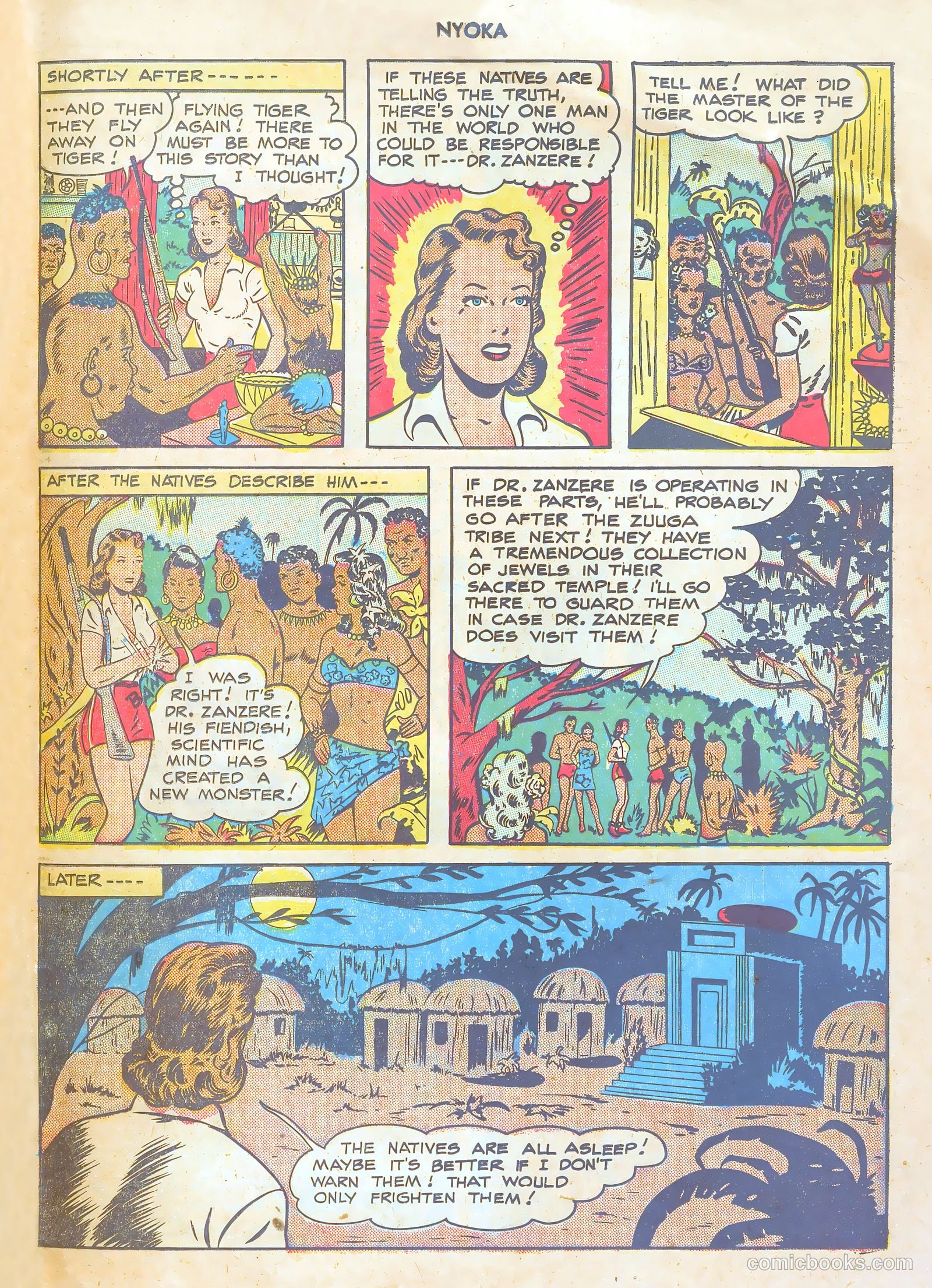 Nyoka the Jungle Girl #26 (1948) — page 37 of 52