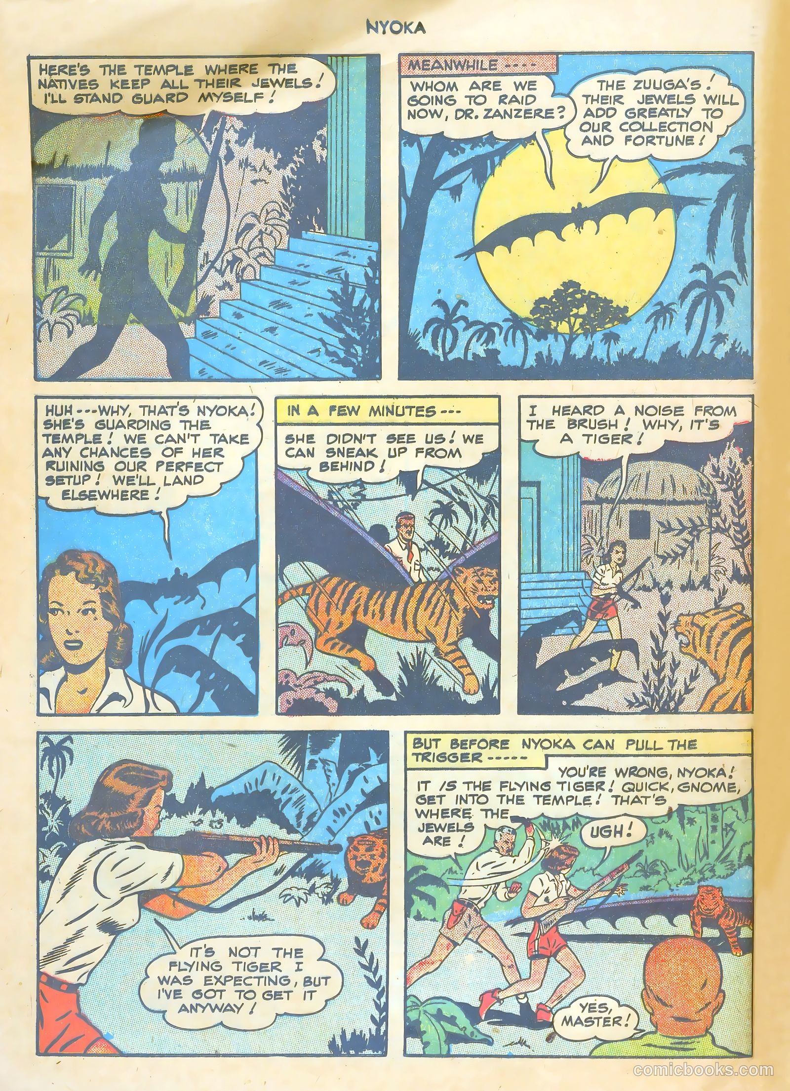 Nyoka the Jungle Girl #26 (1948) — page 38 of 52