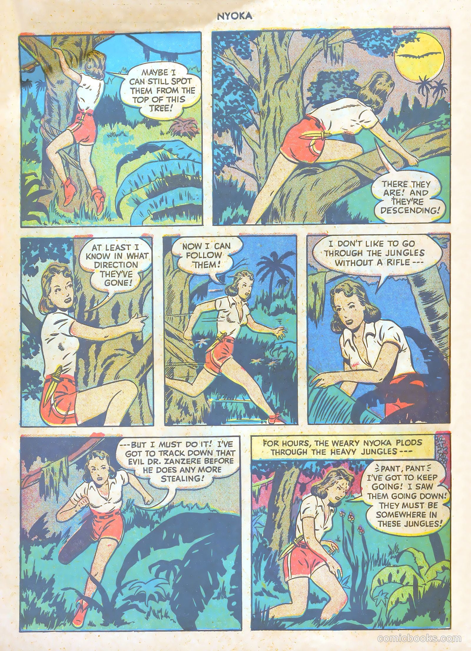 Nyoka the Jungle Girl #26 (1948) — page 44 of 52