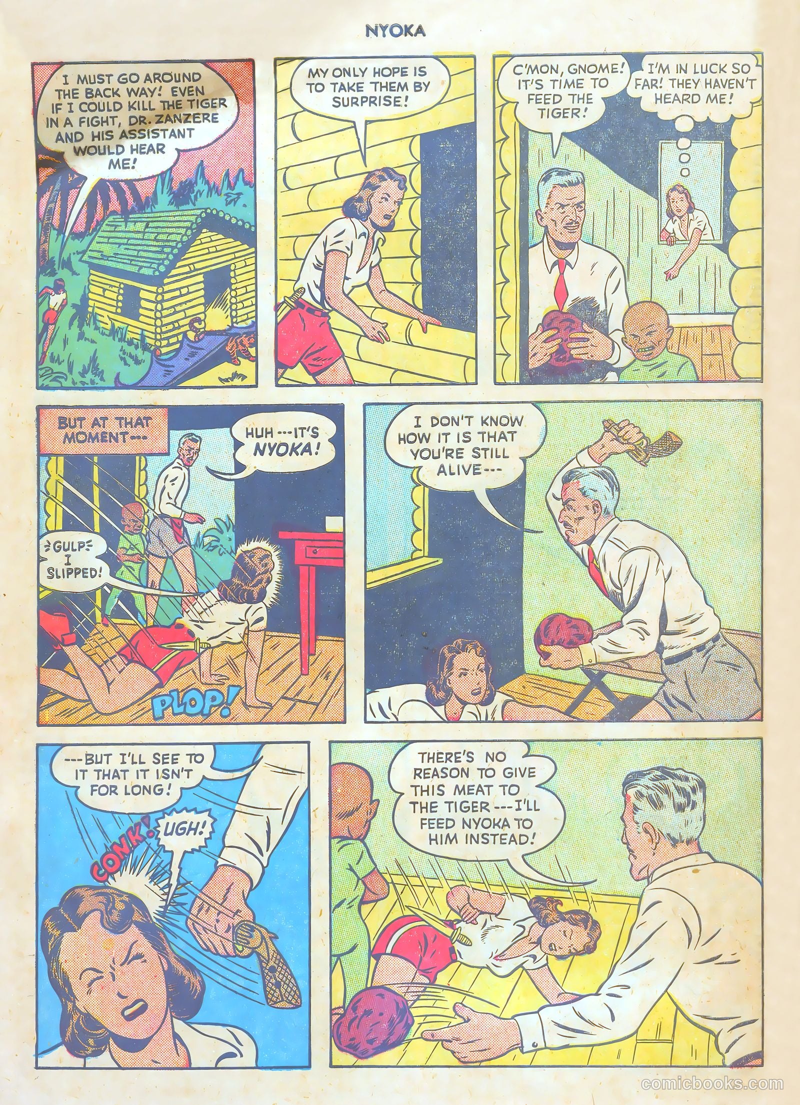 Nyoka the Jungle Girl #26 (1948) — page 46 of 52