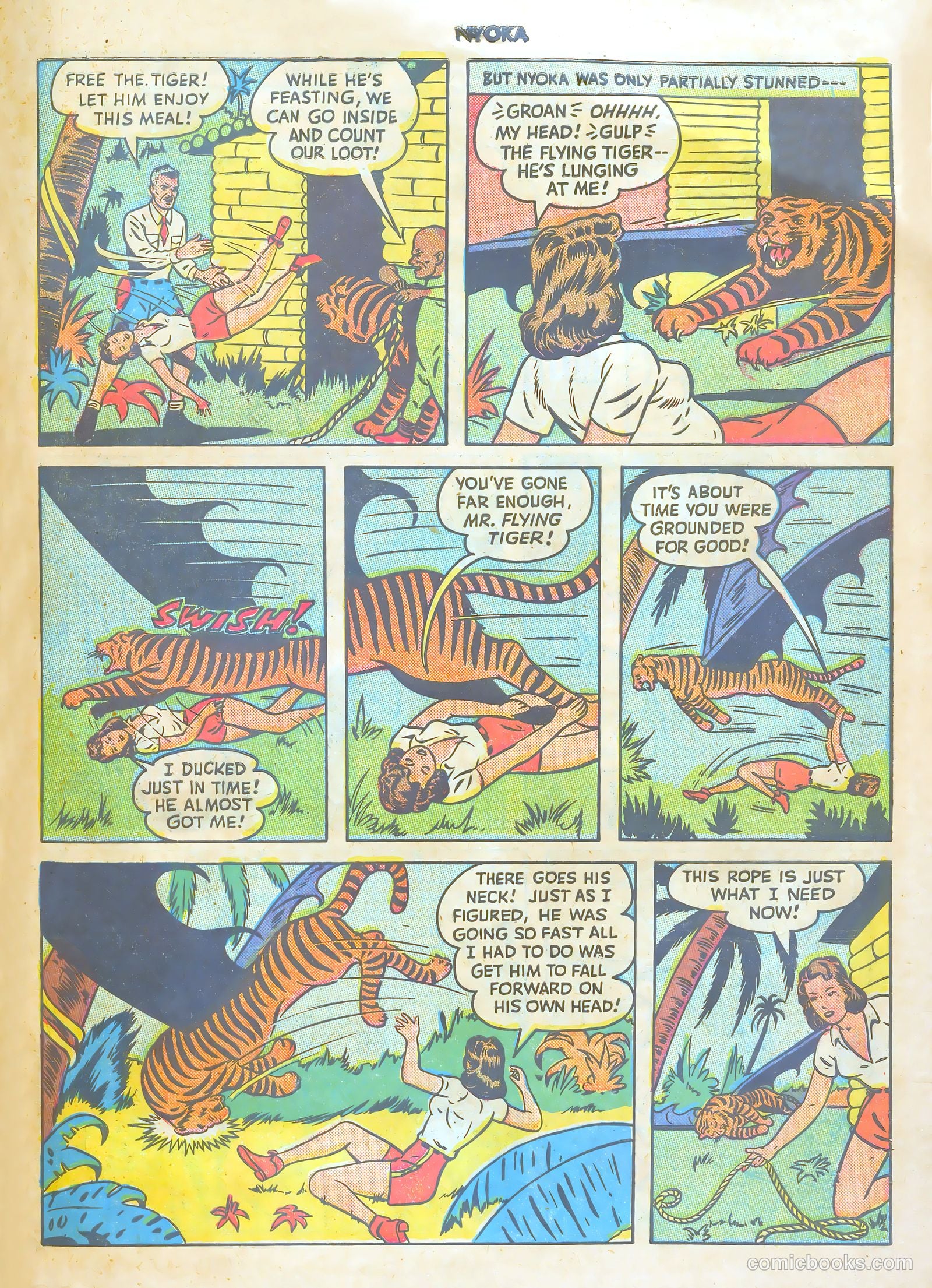 Nyoka the Jungle Girl #26 (1948) — page 47 of 52