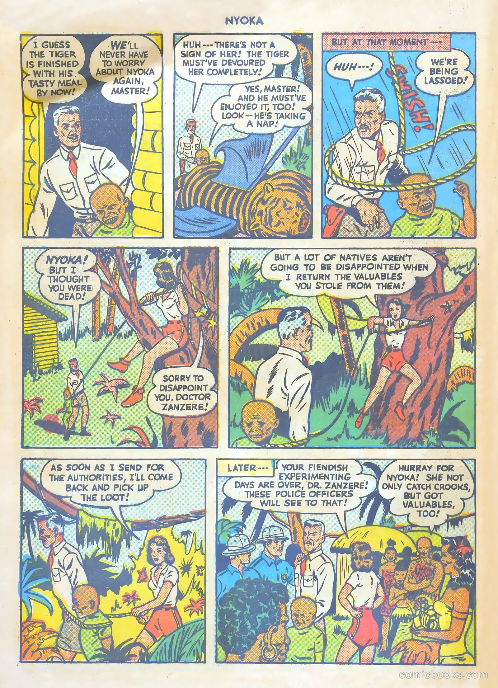 Nyoka the Jungle Girl #26 (1948) — page 48 of 52